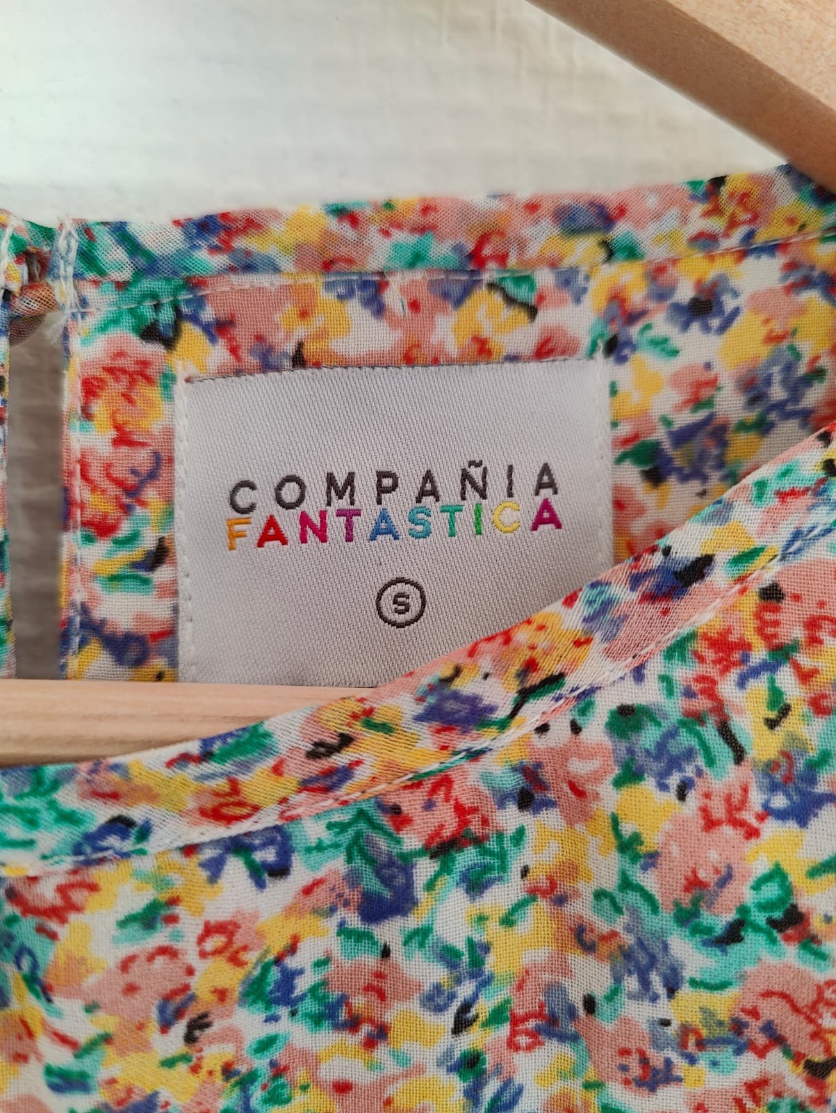 Robe fleurie multicolore Compania Fantastica – Taille S — photo 3