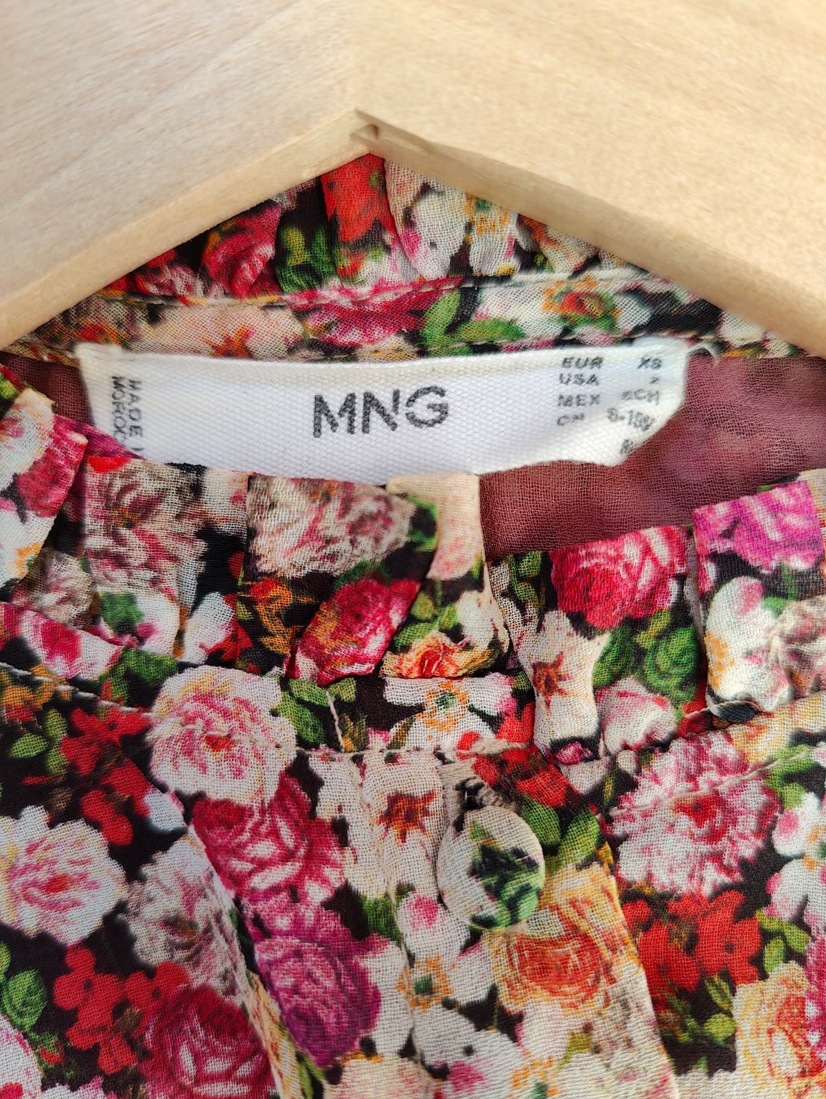 Robe à imprimé floral Mango – Taille XS — photo 4