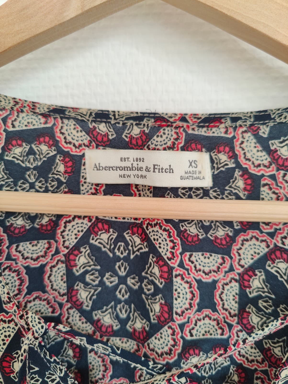 Blouse imprimée Abercrombie & Fitch — Taille XS — photo 3