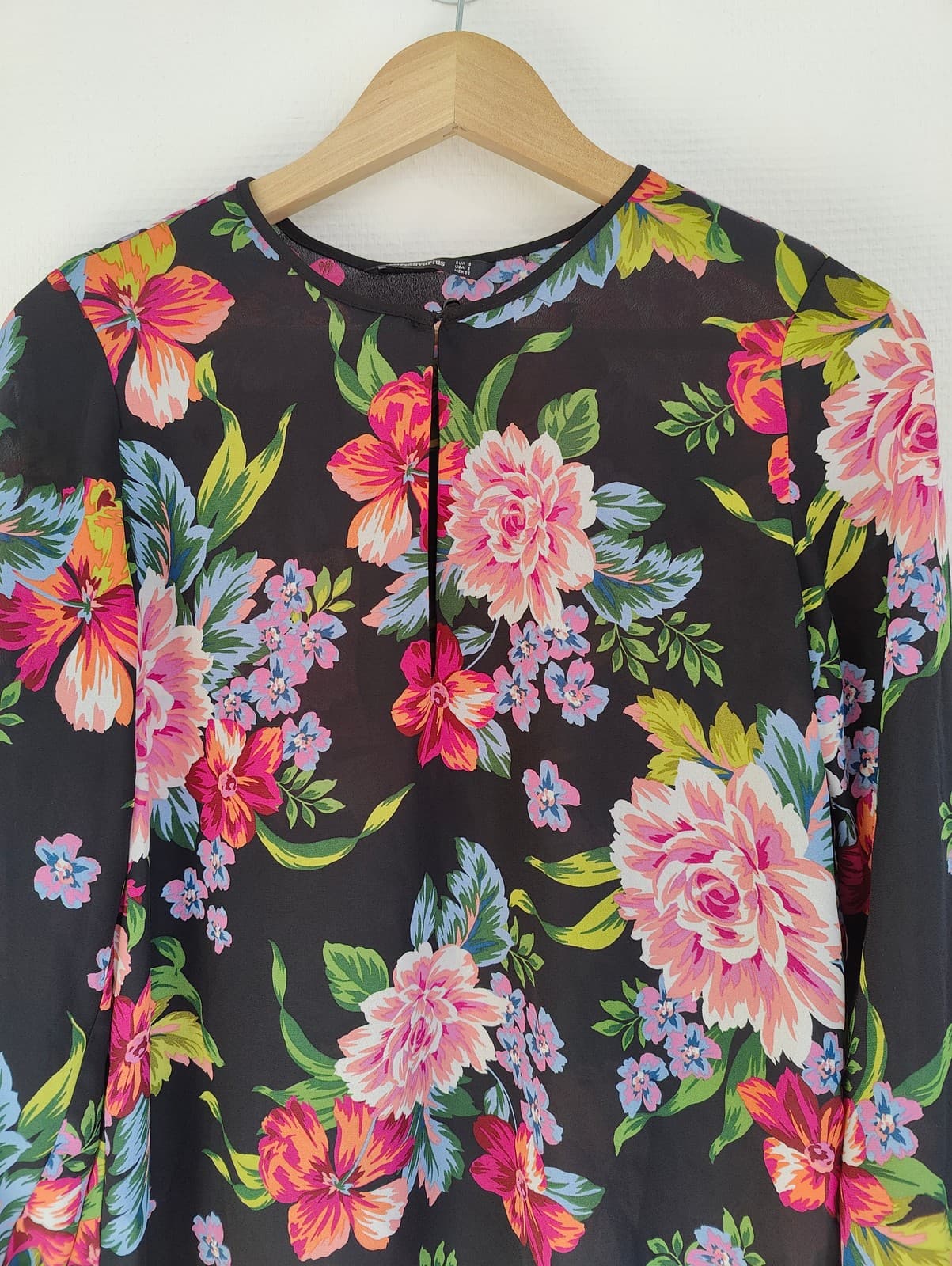Blouse fluide à imprimé floral Stradivarius – Taille S — photo 2