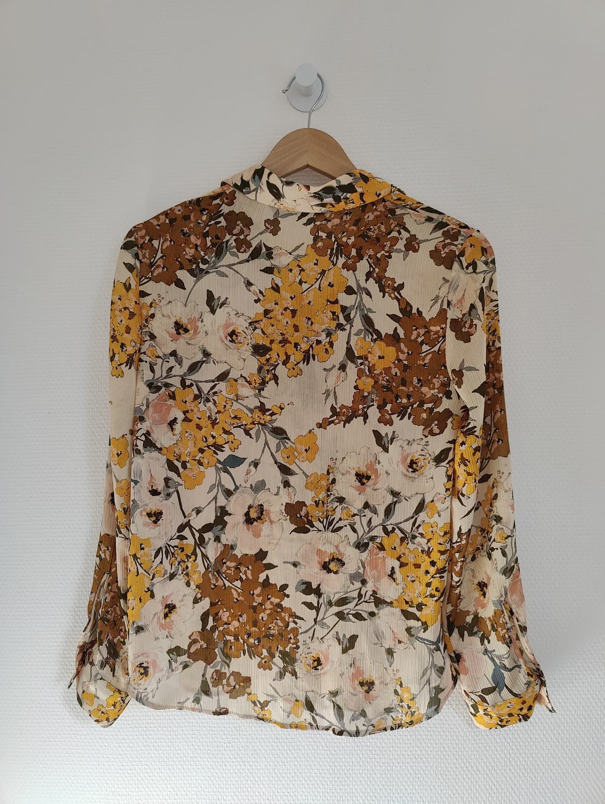 Chemise fluide à imprimé floral Zara – Taille S — photo 5