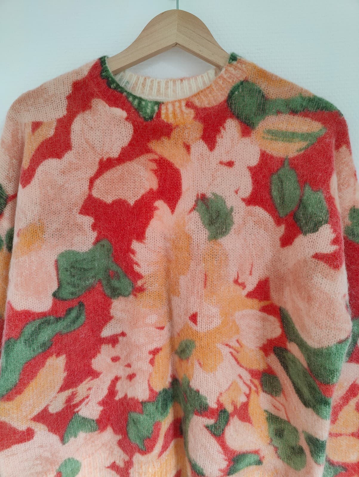 Pull en mohair à motif Sézane – Taille XS — photo 2