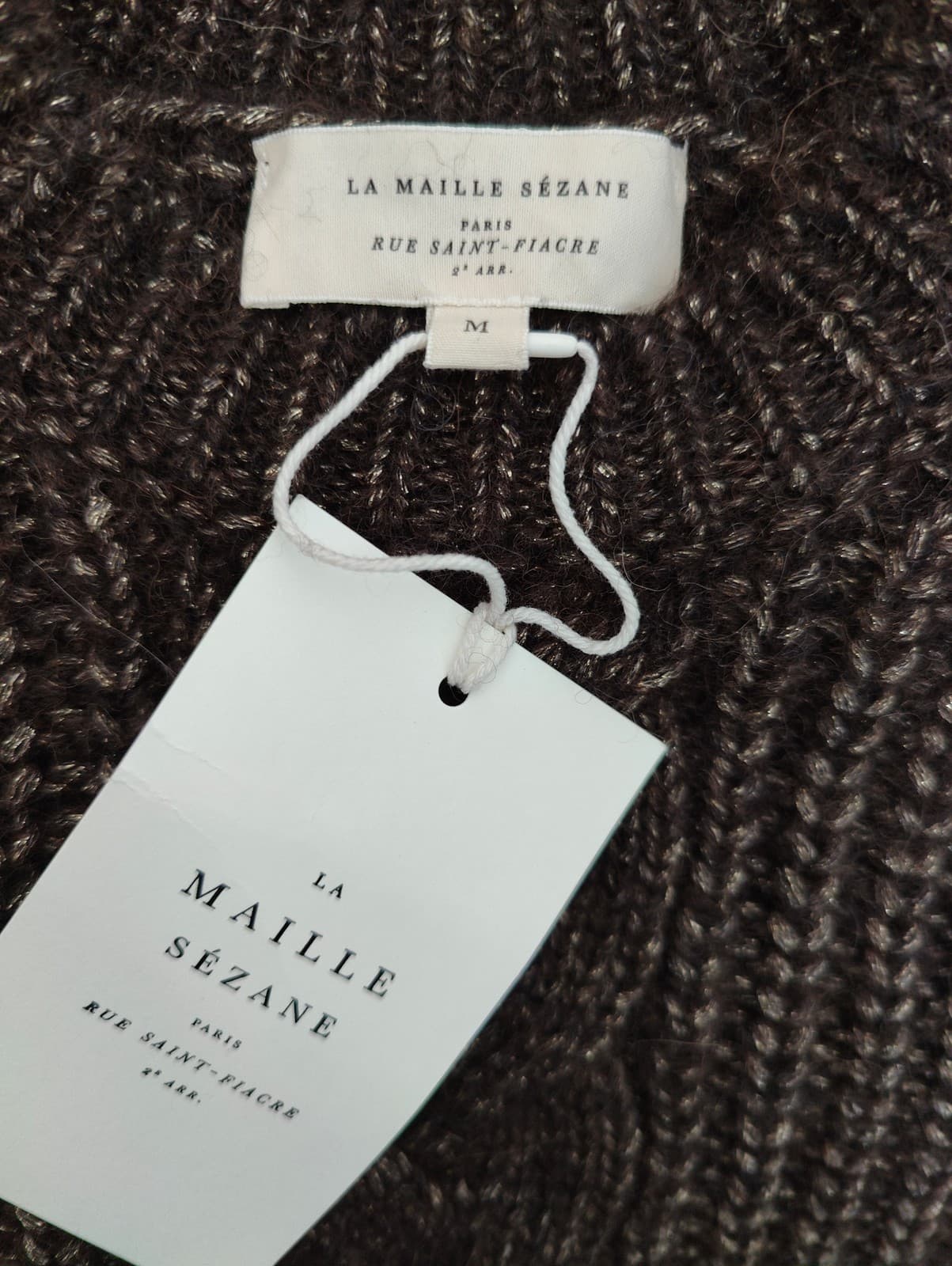 Pull Sézane torsadé en maille épaisse – Taille M — photo 5