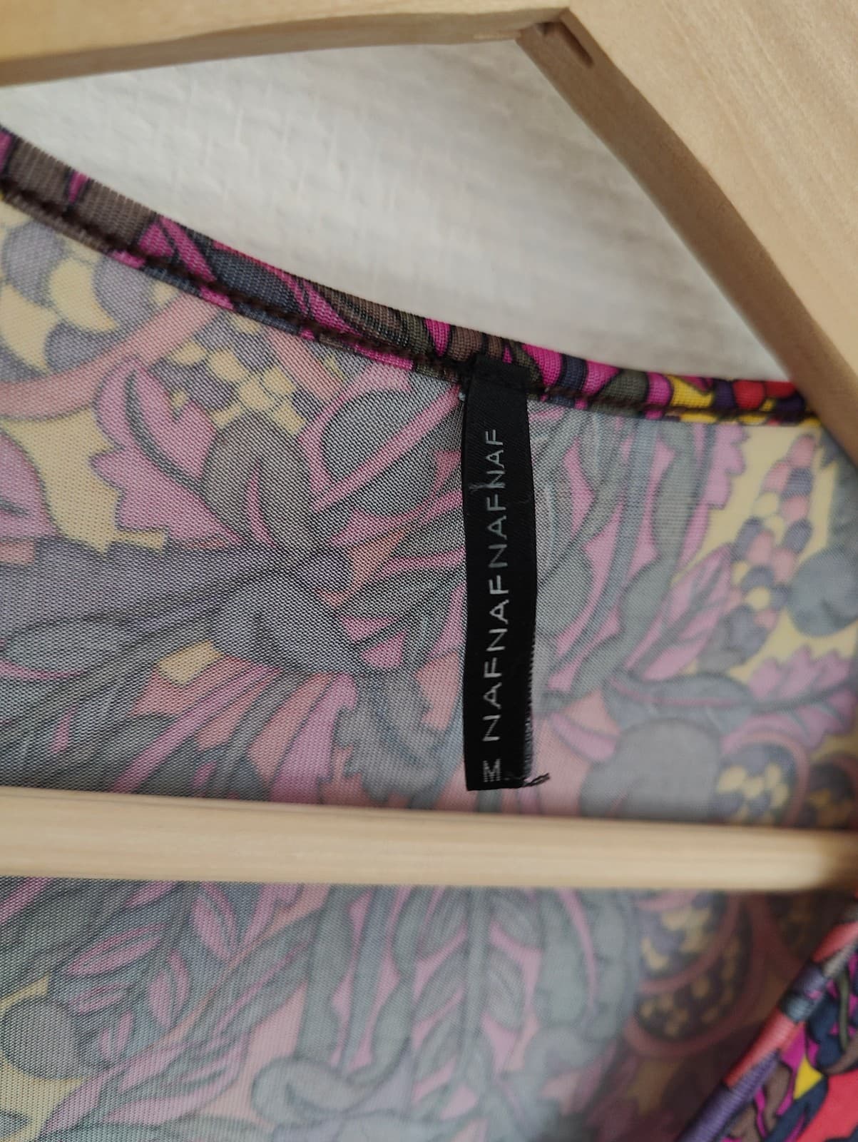 Robe Naf Naf imprimé tropical – Taille M — photo 4