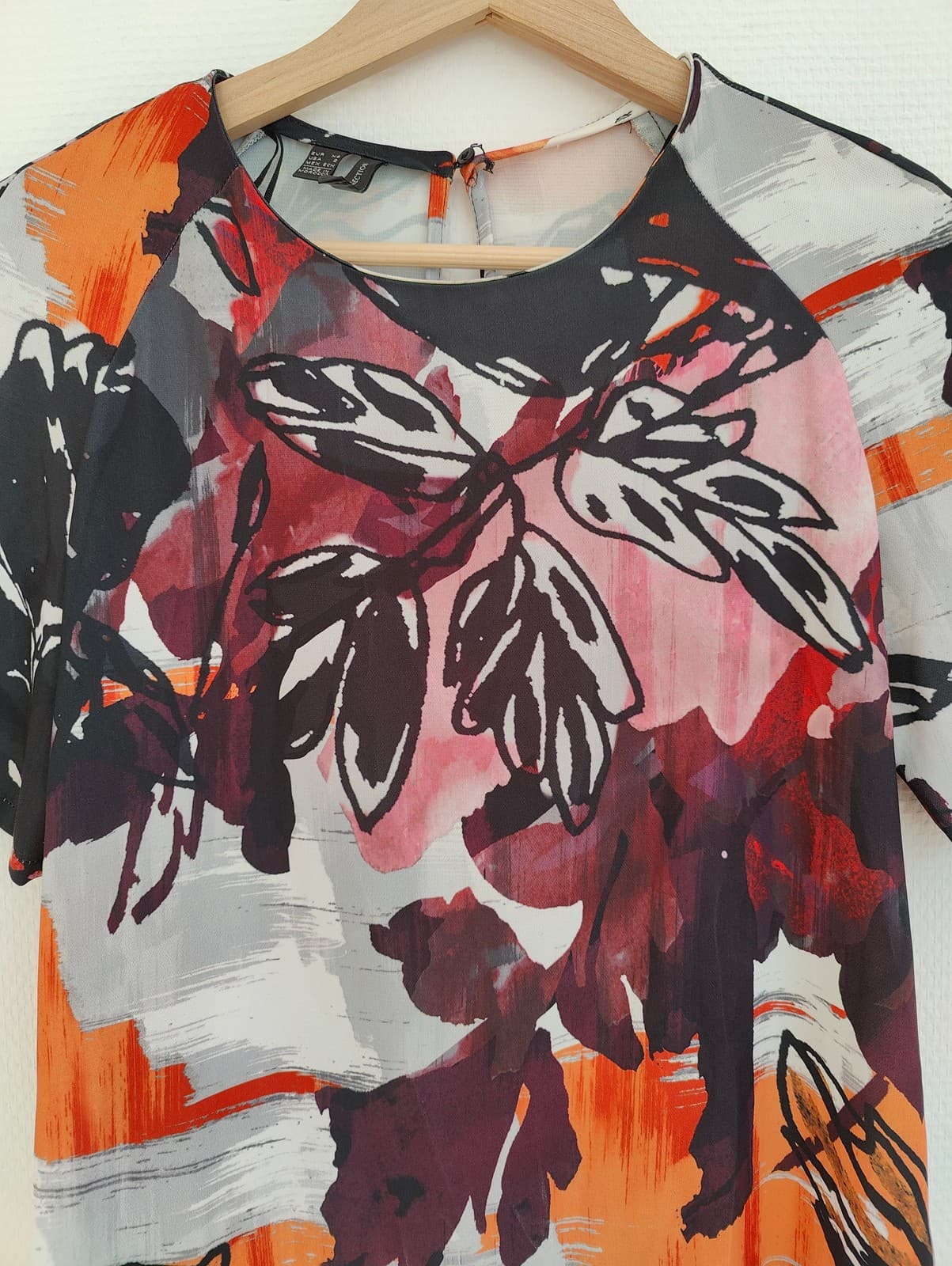 Robe Mango imprimé floral abstrait – Taille XS — photo 2