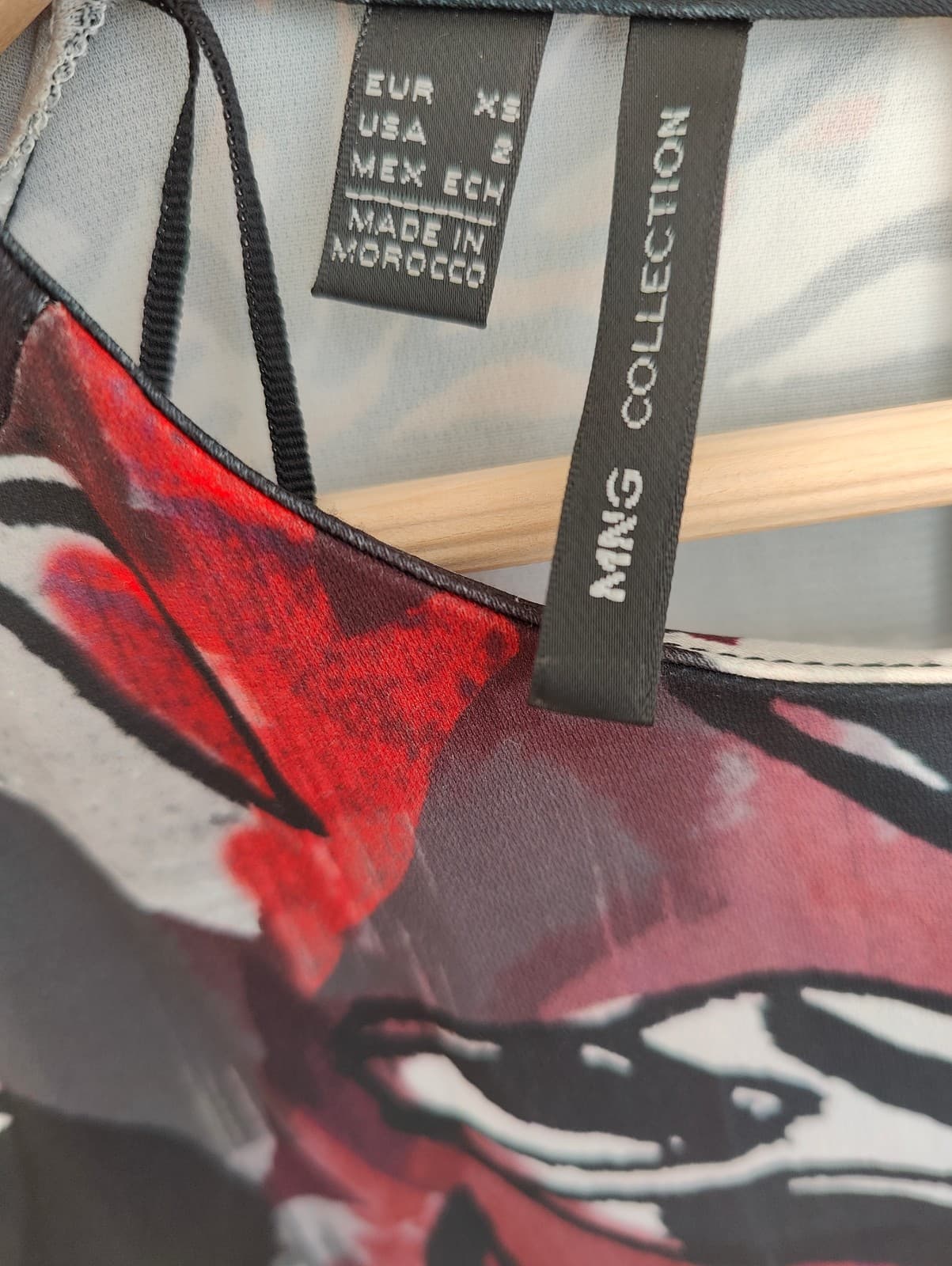 Robe Mango imprimé floral abstrait – Taille XS — photo 4