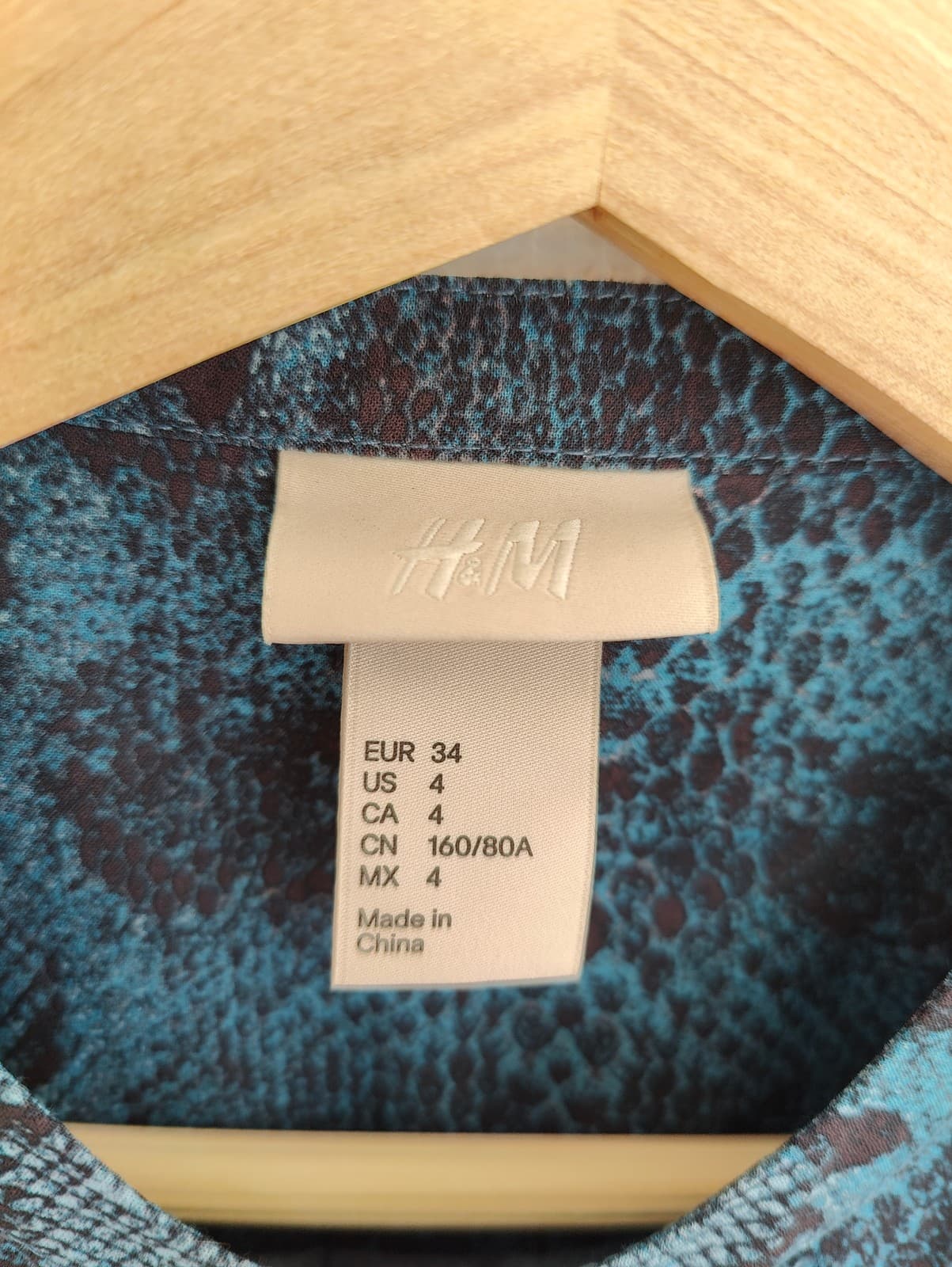 Top fluide imprimé sans manches H&M – Taille 34 — photo 4