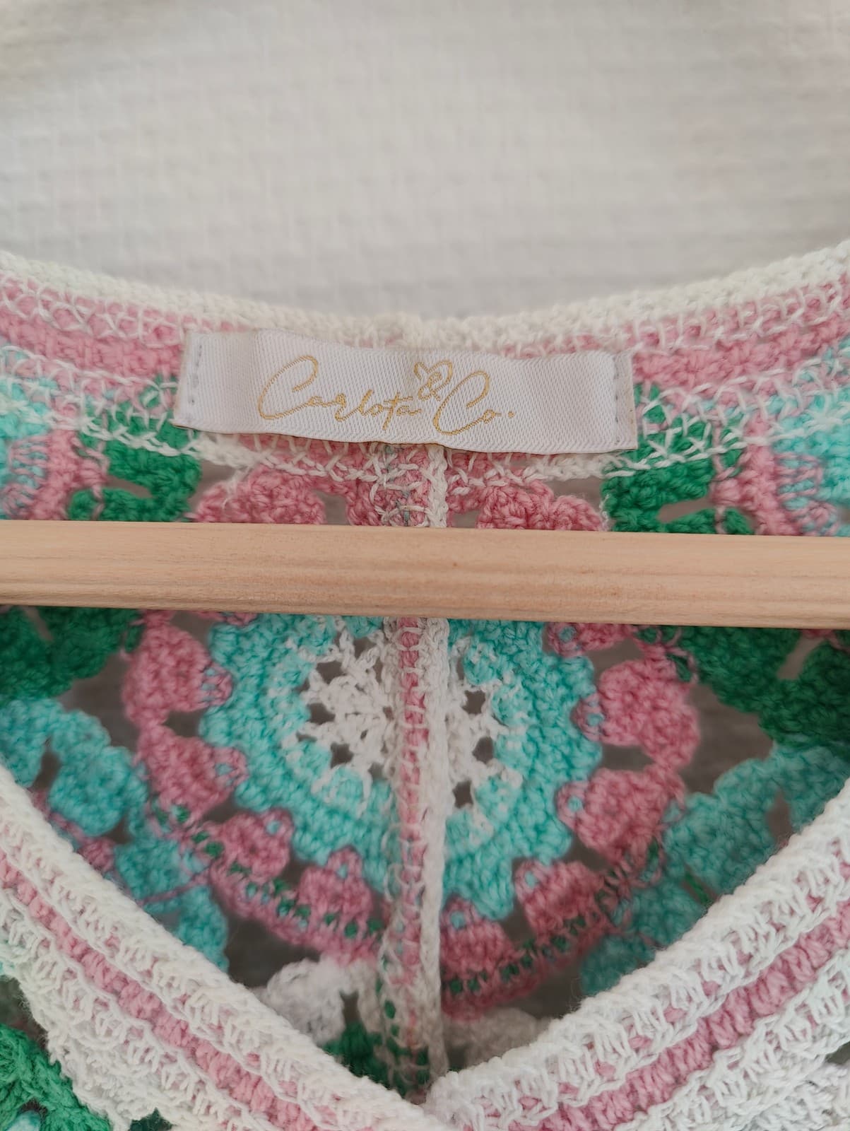 Gilet sans manches en crochet Carlota & Co – Taille Unique — photo 4