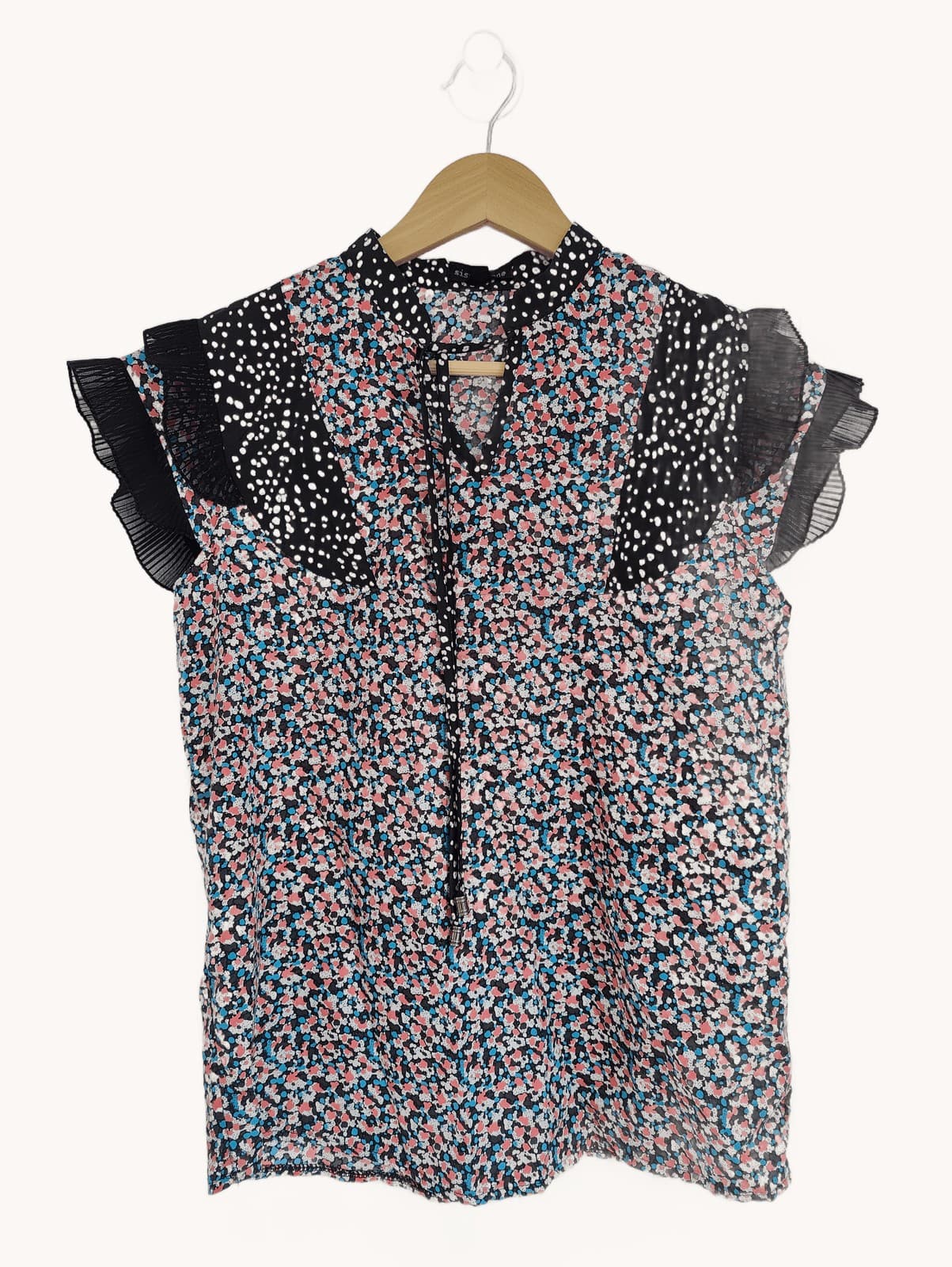 Top fluido com estampado multicolorido Sister Jane – Tamanho S