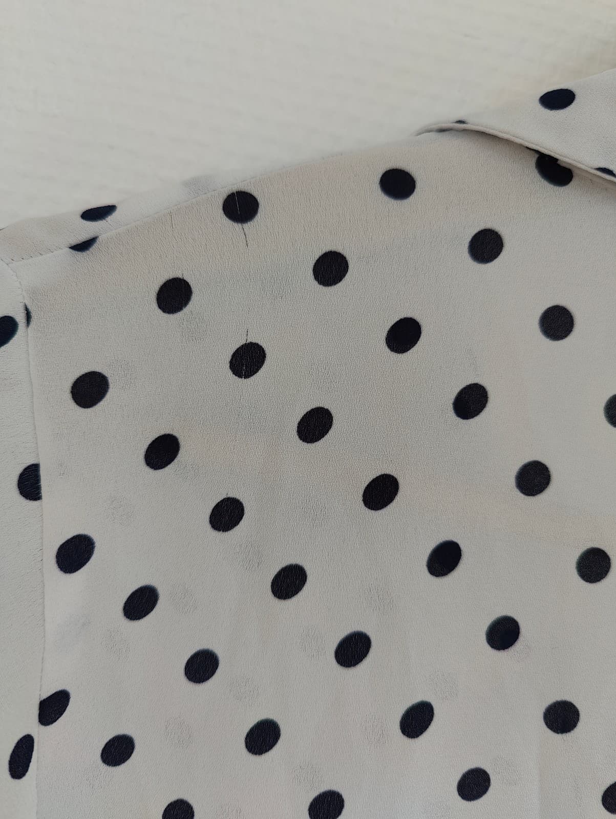 Chemise à pois blanche et noire Zara – Taille S — photo 5