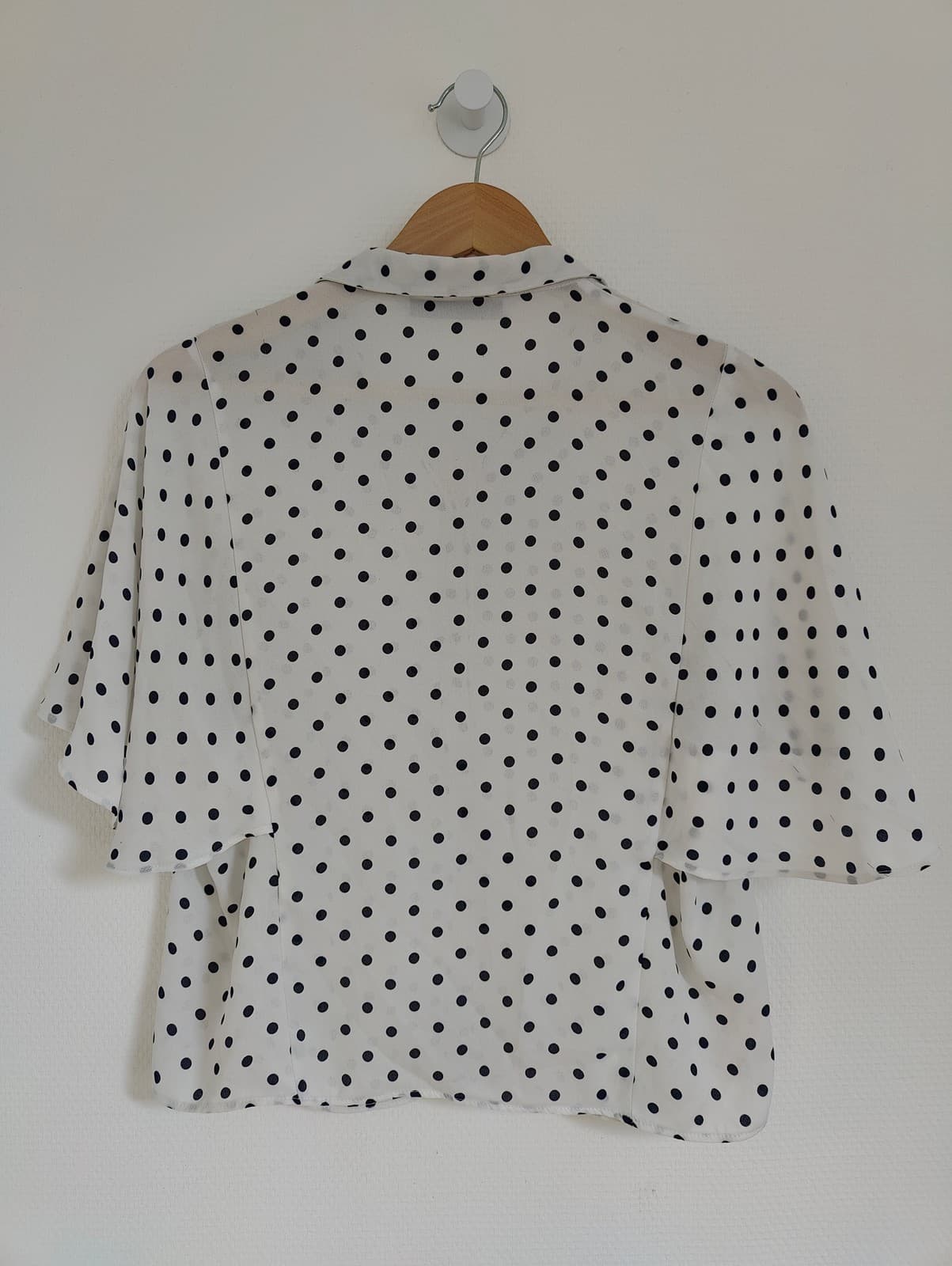 Chemise à pois blanche et noire Zara – Taille S — photo 7