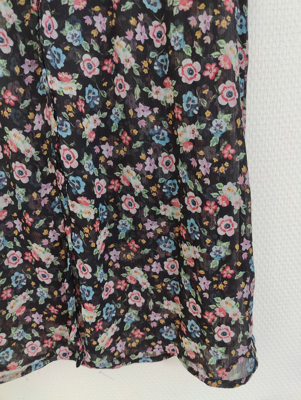 Blouse fleurie Nathalie Lété x Monoprix – Taille S — photo 3