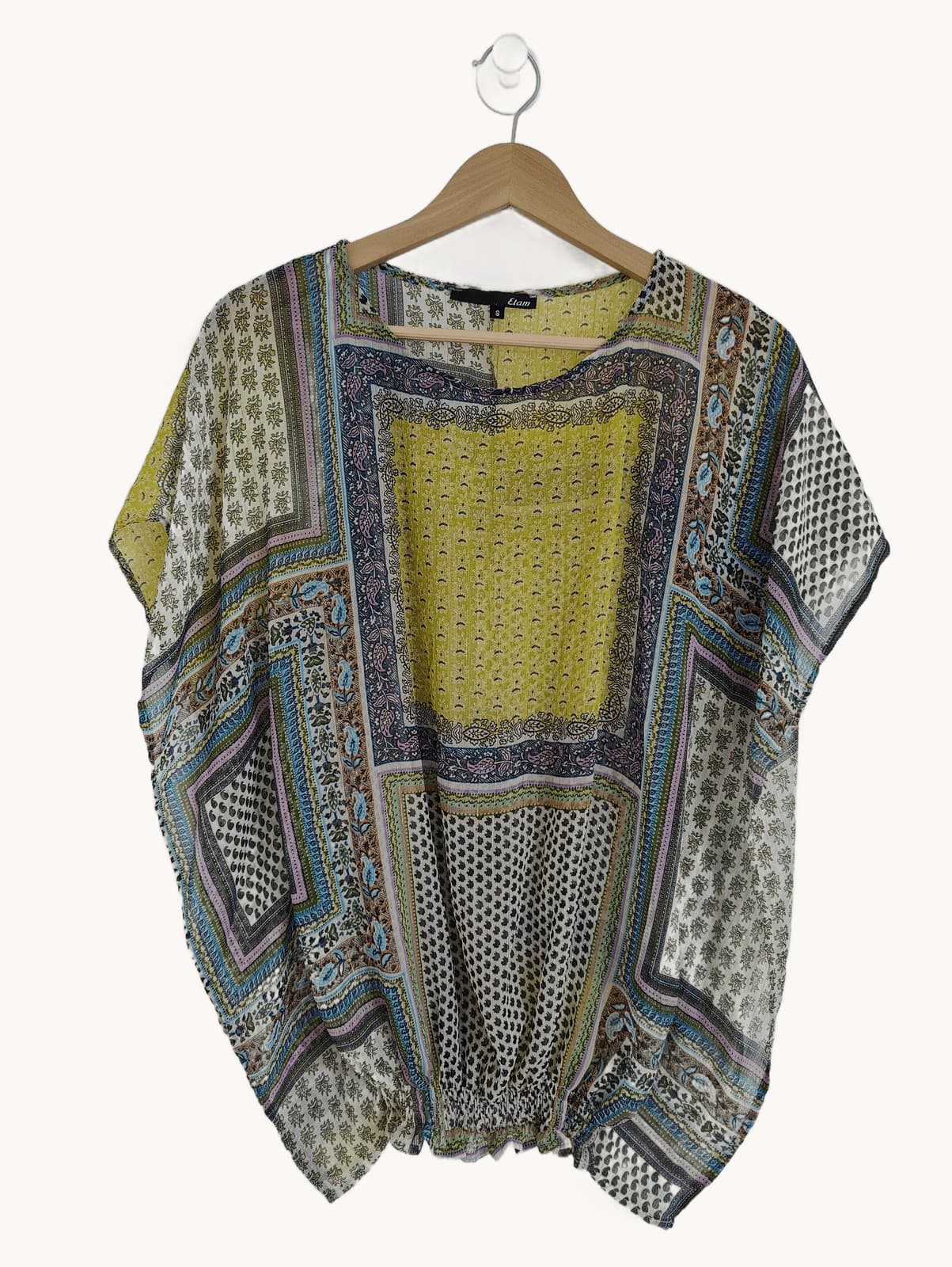 Blouse fluide imprimée bohème Etam – Taille S — photo 1