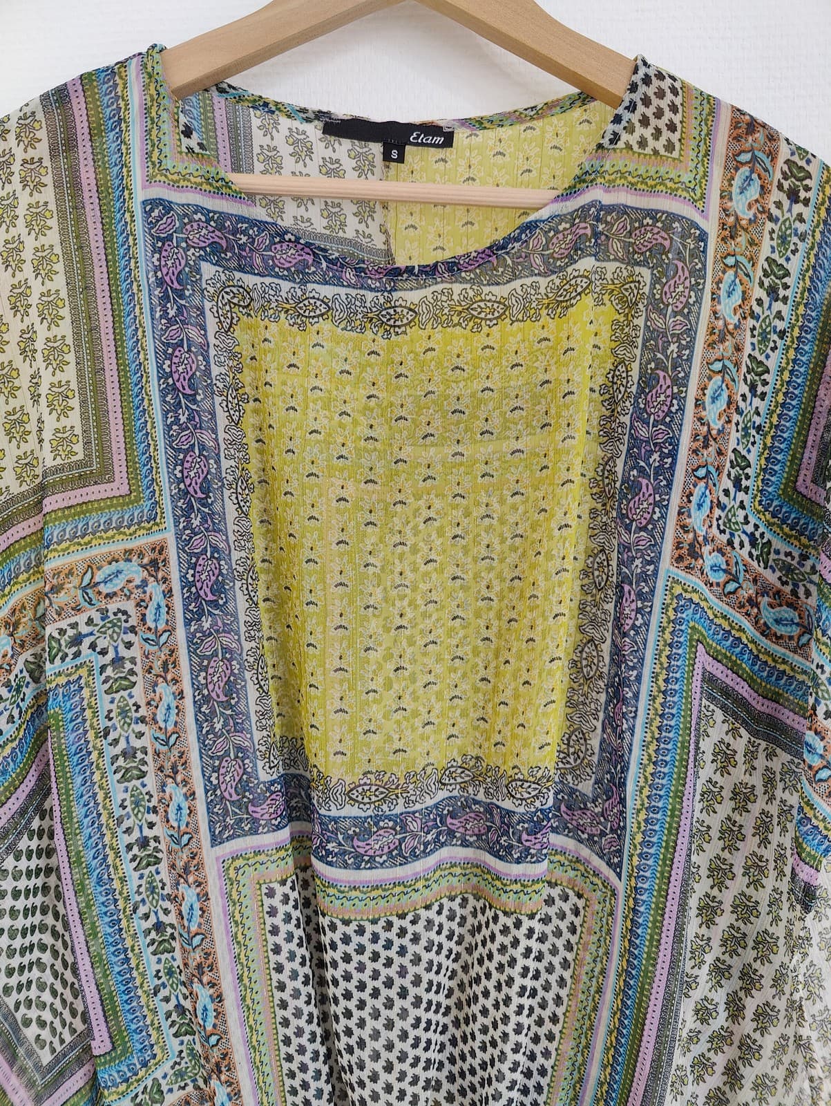 Blouse fluide imprimée bohème Etam – Taille S — photo 2
