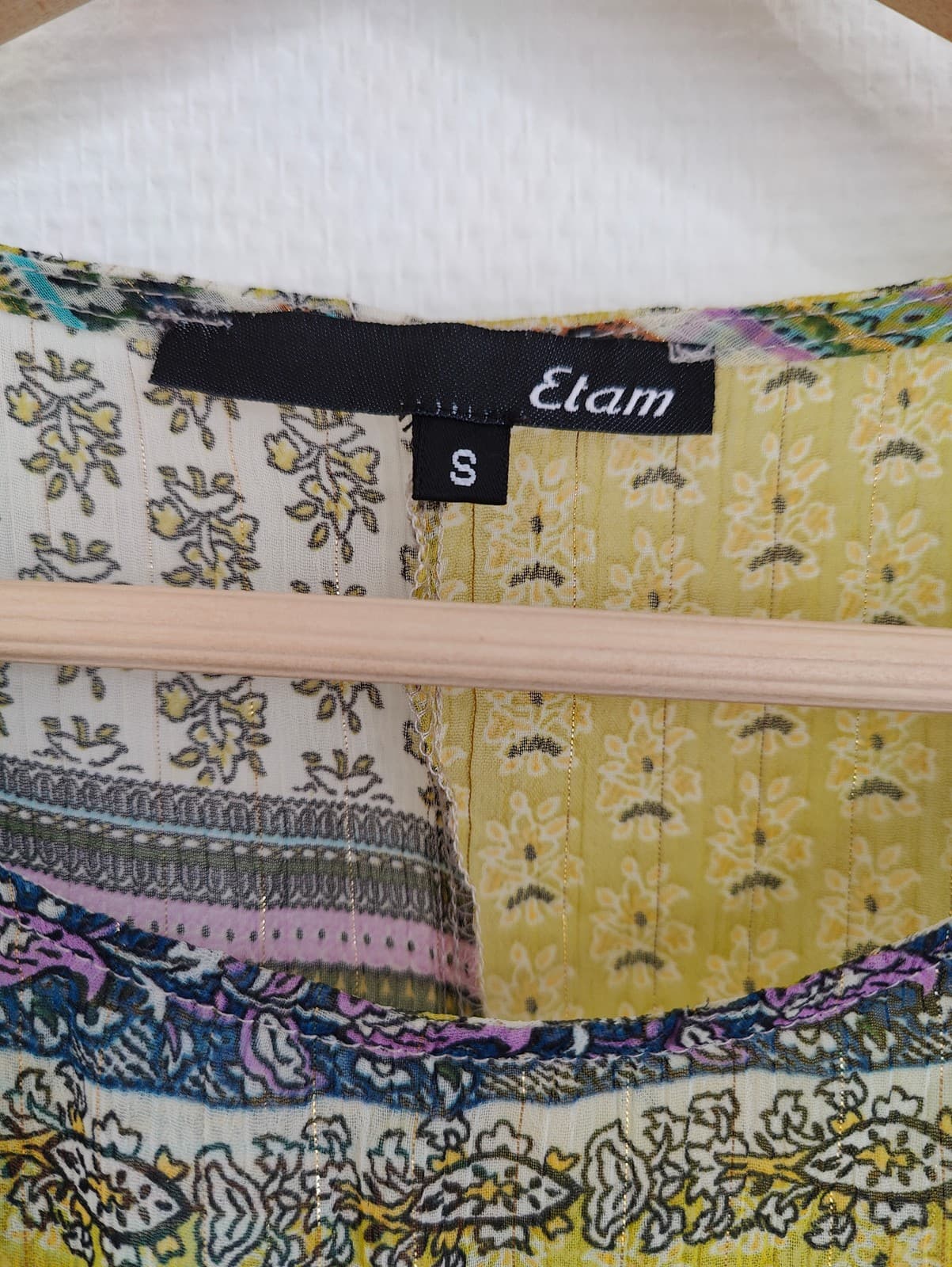 Blouse fluide imprimée bohème Etam – Taille S — photo 4