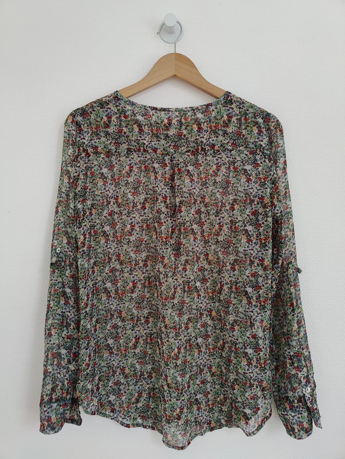 Blouse fluide à imprimé floral Mango – Taille S — photo 5