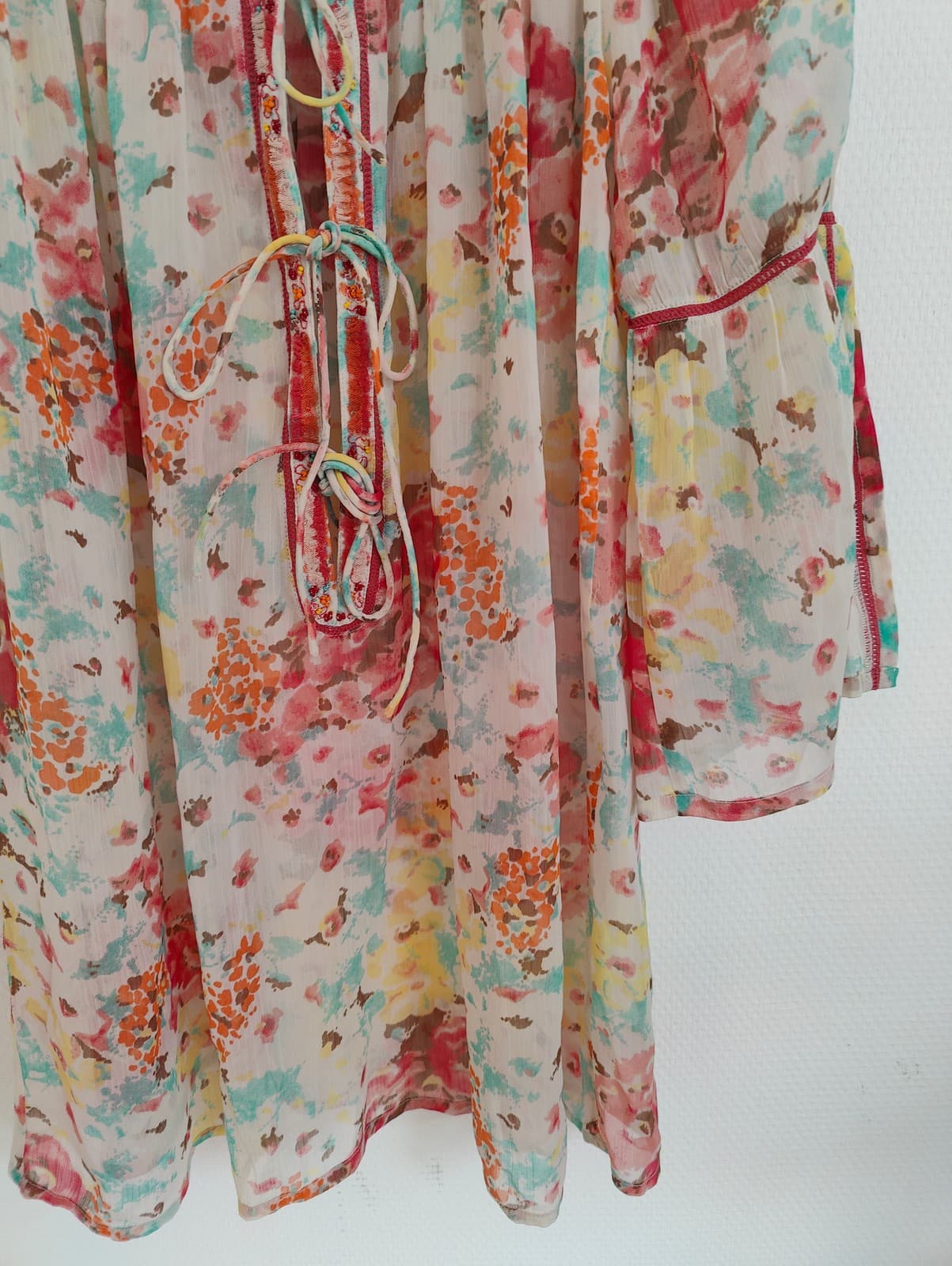 Top bohème fleurie aquarelle Hoss Intropia – Taille 38 — photo 3