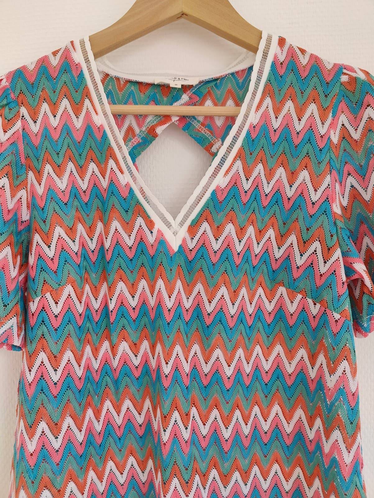 Top Grace & Mila à motif chevrons – Taille S — photo 2