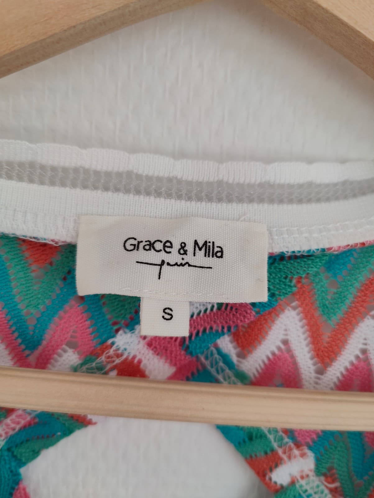 Top Grace & Mila à motif chevrons – Taille S — photo 4