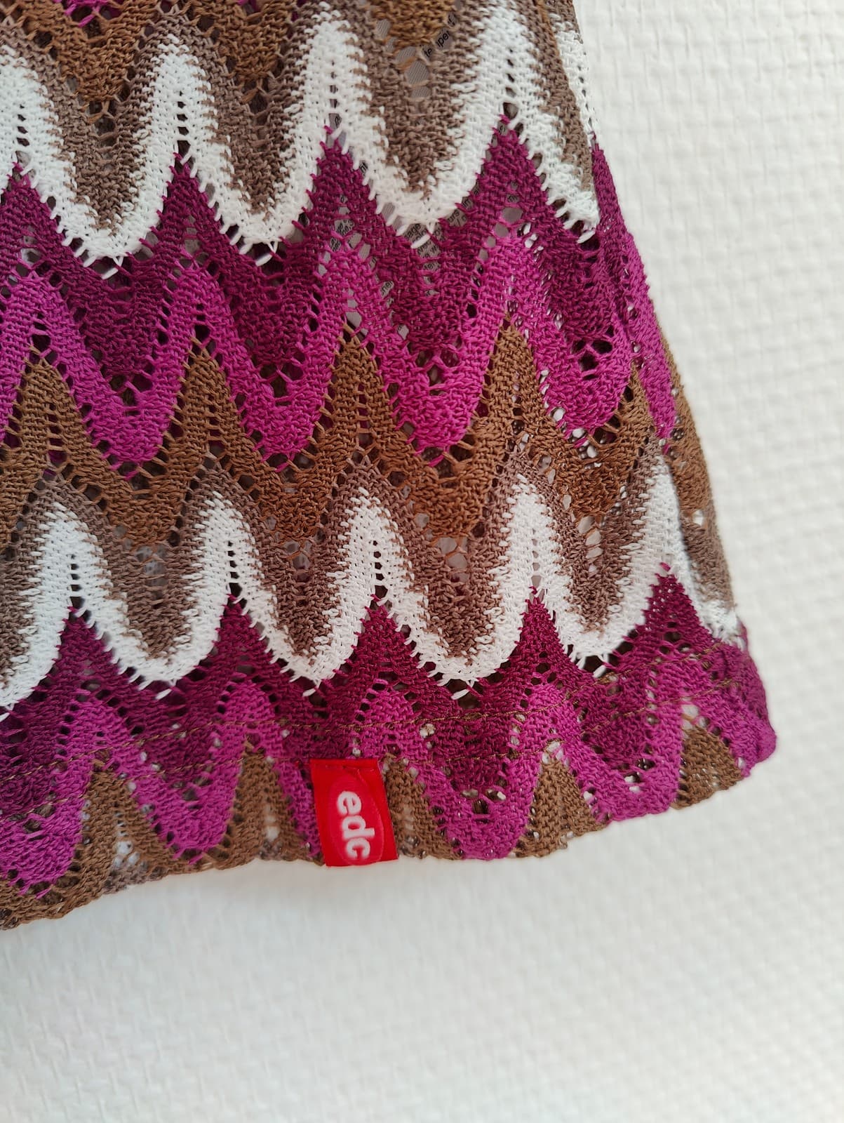 Robe en maille ajourée edc by Esprit – Taille S — photo 4