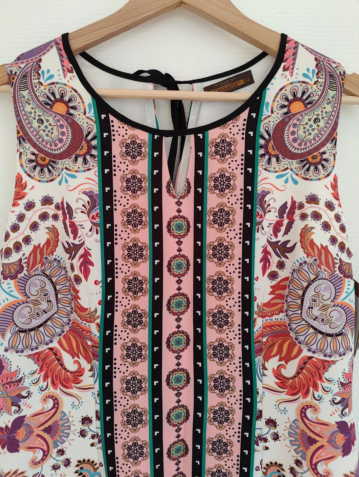 Robe à imprimé paisley Chanavee – Taille 42 — photo 2