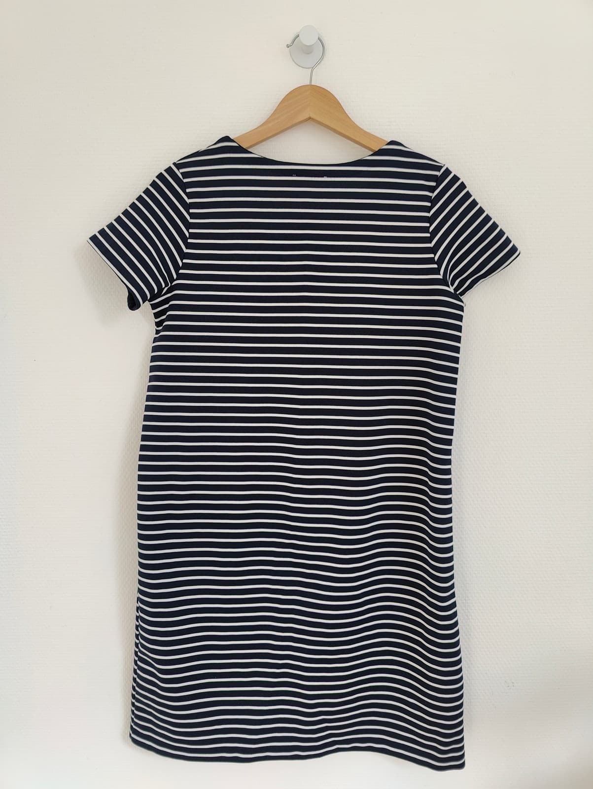 Robe courte marinière à rayures et poches Promod – Taille L — photo 4