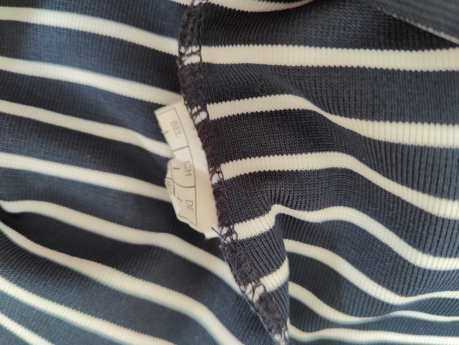 Robe courte marinière à rayures et poches Promod – Taille L — photo 5