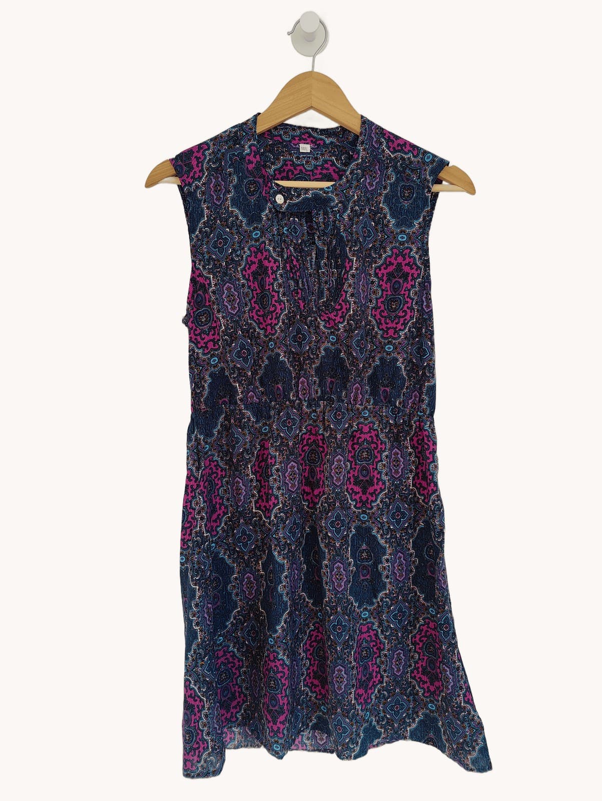 Robe courte sans manches à imprimé paisley – Taille M/L — photo 1