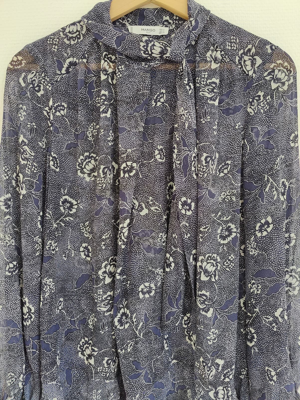 Robe fluide imprimée fleurie Mango – Taille S — photo 2