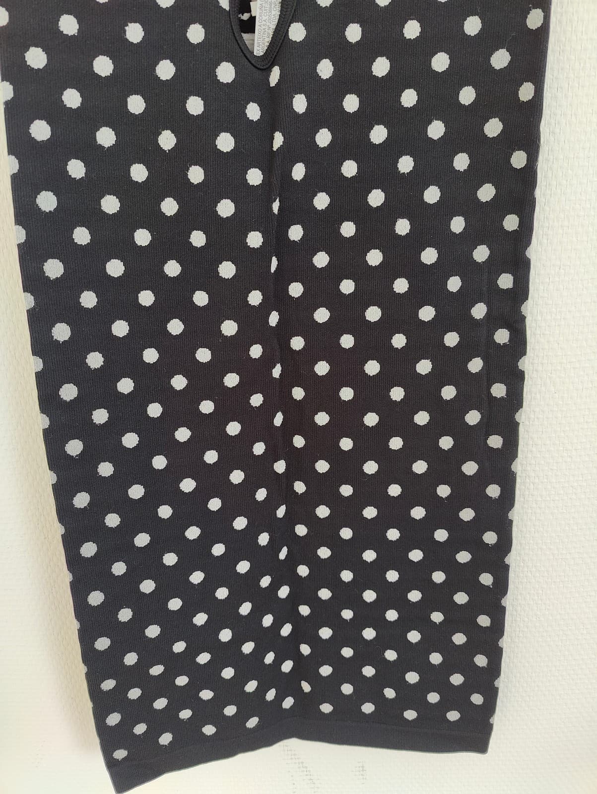 Robe à pois noir et blanc Zara – Taille M/L — photo 3