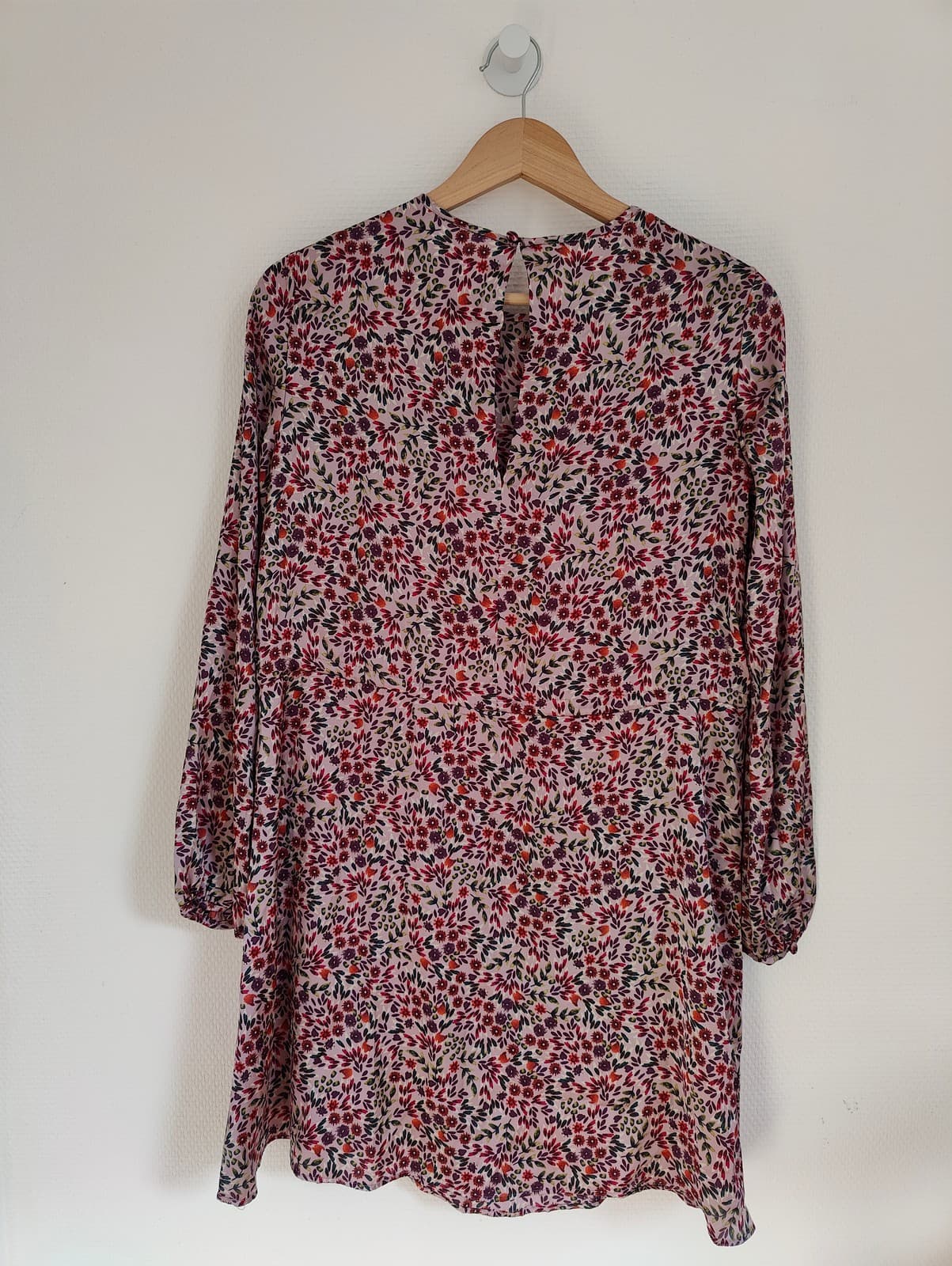 Robe imprimé fleuri rose Mango – Taille XS  — photo 5
