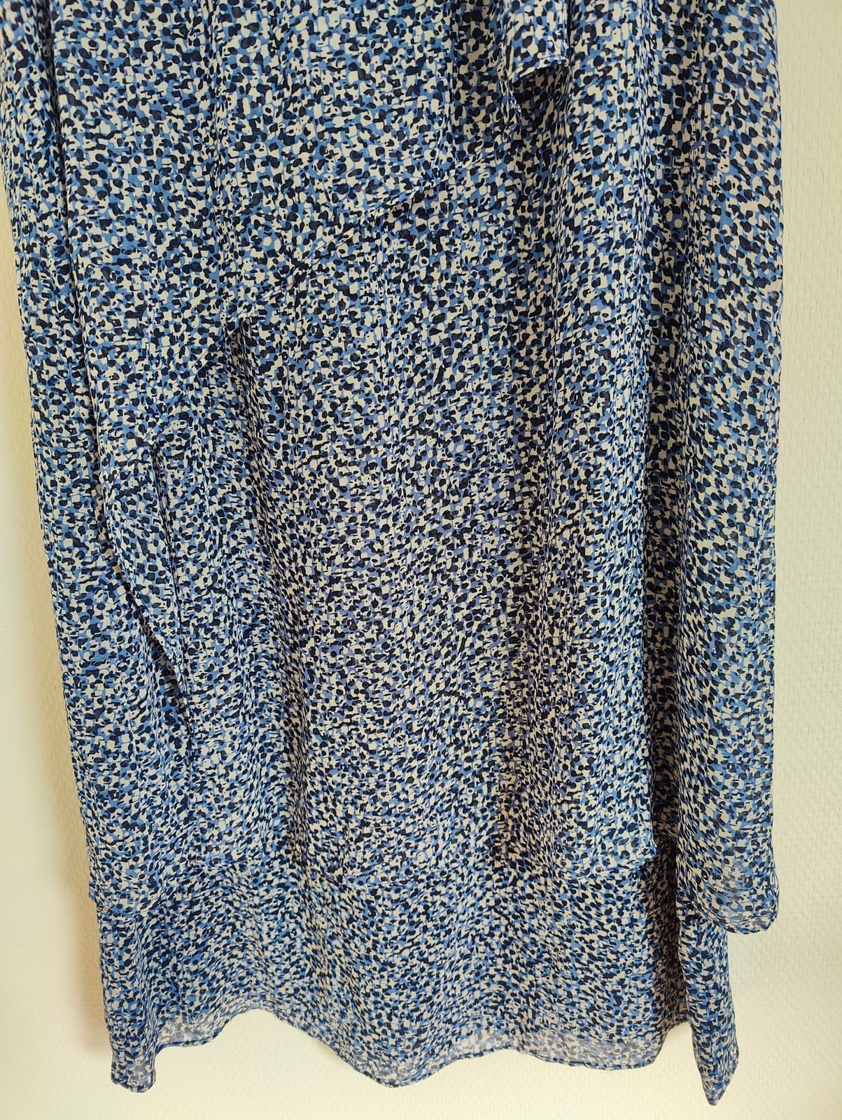 Robe à imprimé moucheté bleu Sfera – Taille M — photo 3