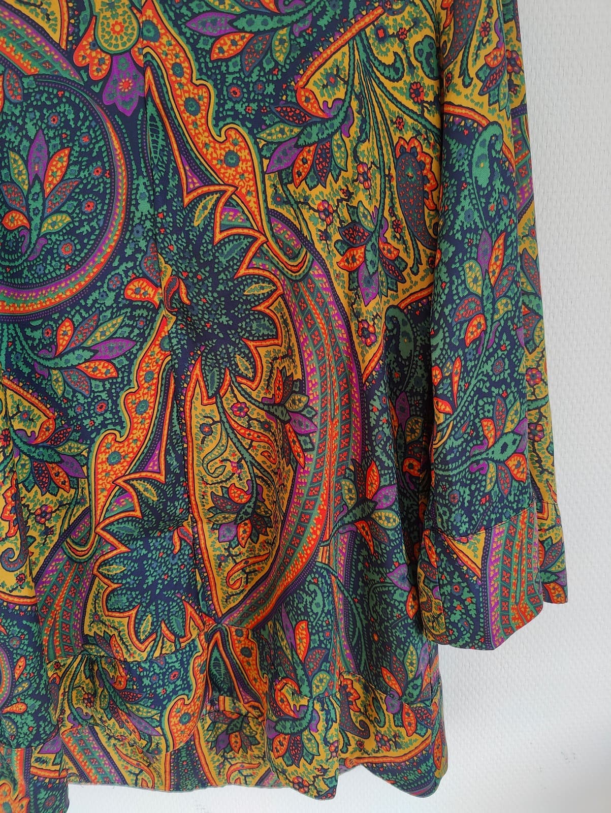 Tunique fluide à motif cachemire multicolore Zara – Taille M — photo 3