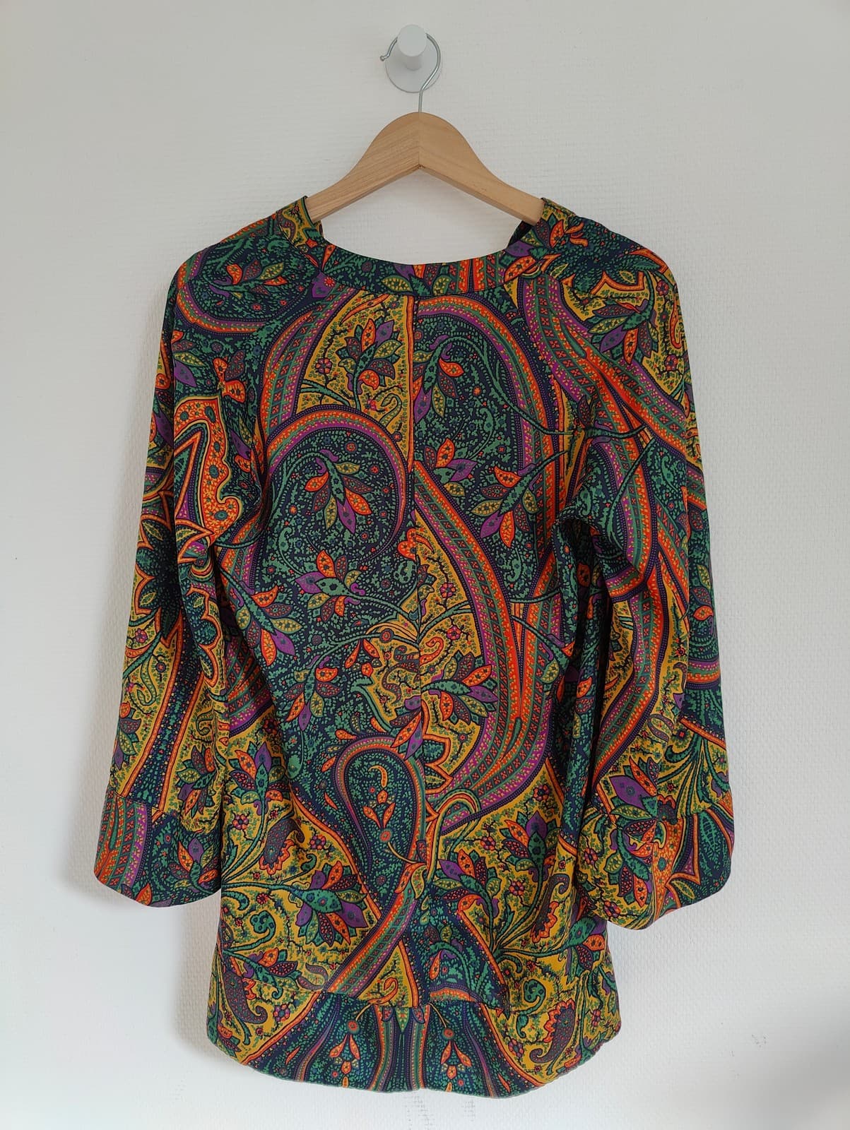 Tunique fluide à motif cachemire multicolore Zara – Taille M — photo 4