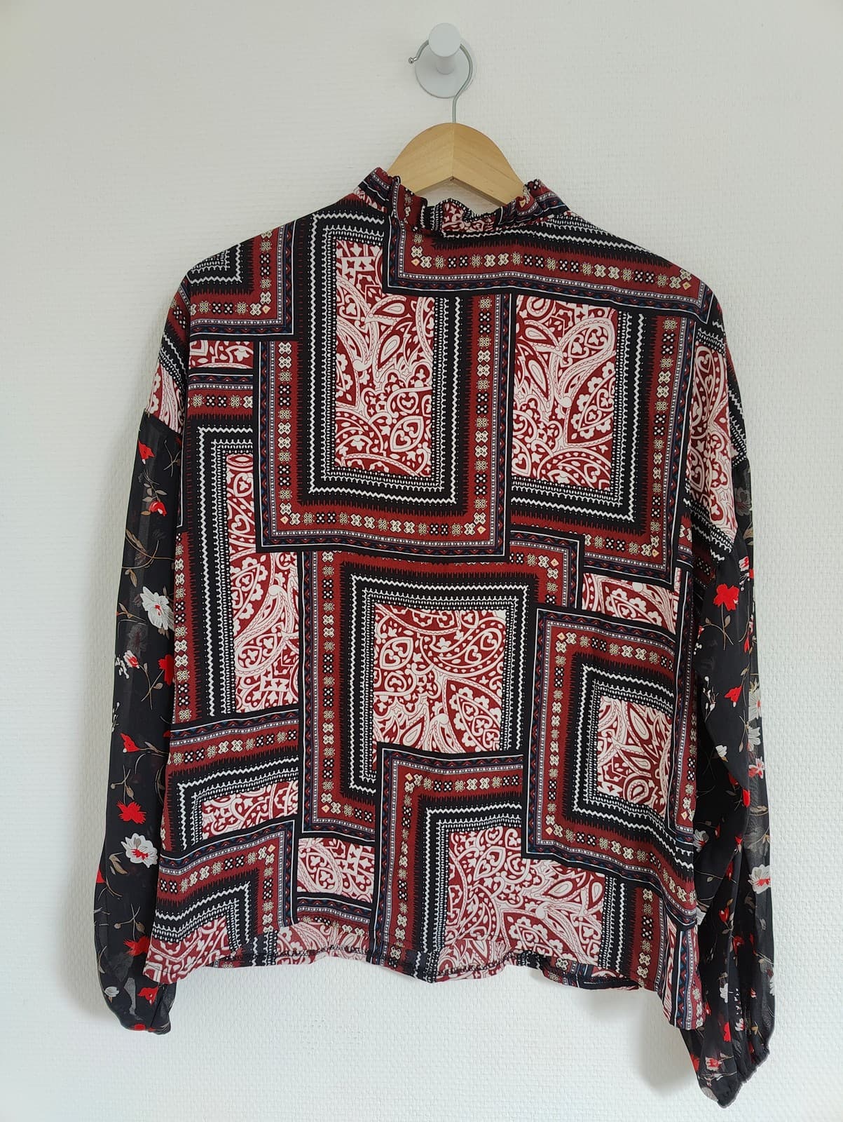 Blouse Jeuvre imprimée mix & match – Taille S — photo 4