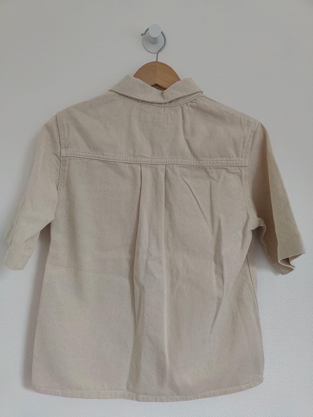 Surchemise beige à poches Zara – Taille S — photo 4