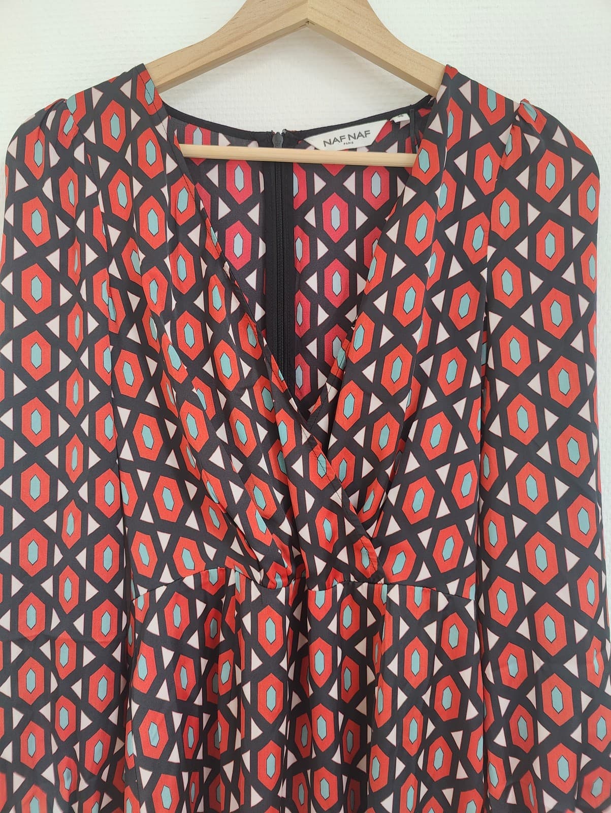 Robe à imprimé graphique Naf Naf – Taille 36 — photo 2