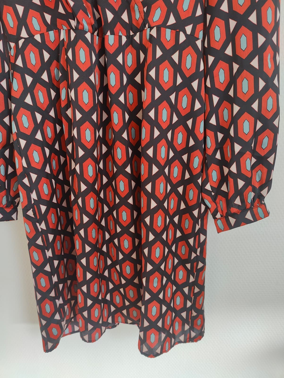 Robe à imprimé graphique Naf Naf – Taille 36 — photo 3