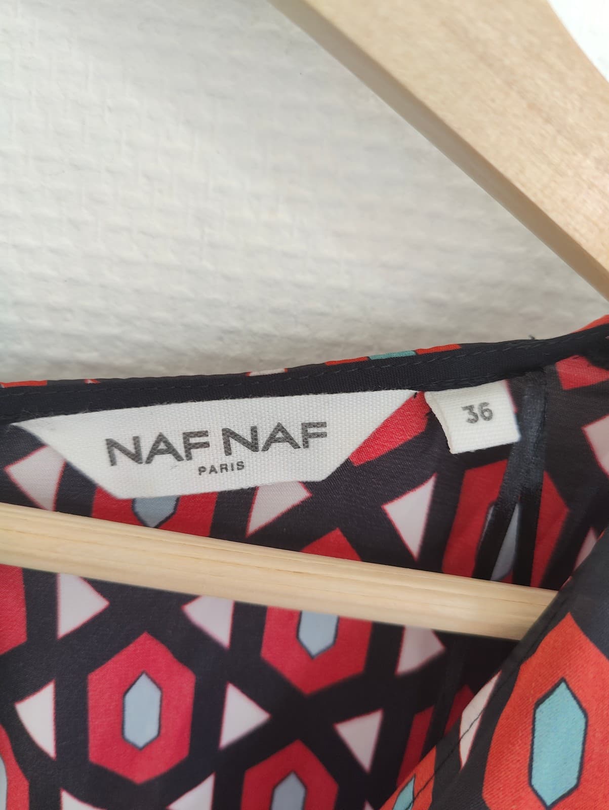 Robe à imprimé graphique Naf Naf – Taille 36 — photo 4