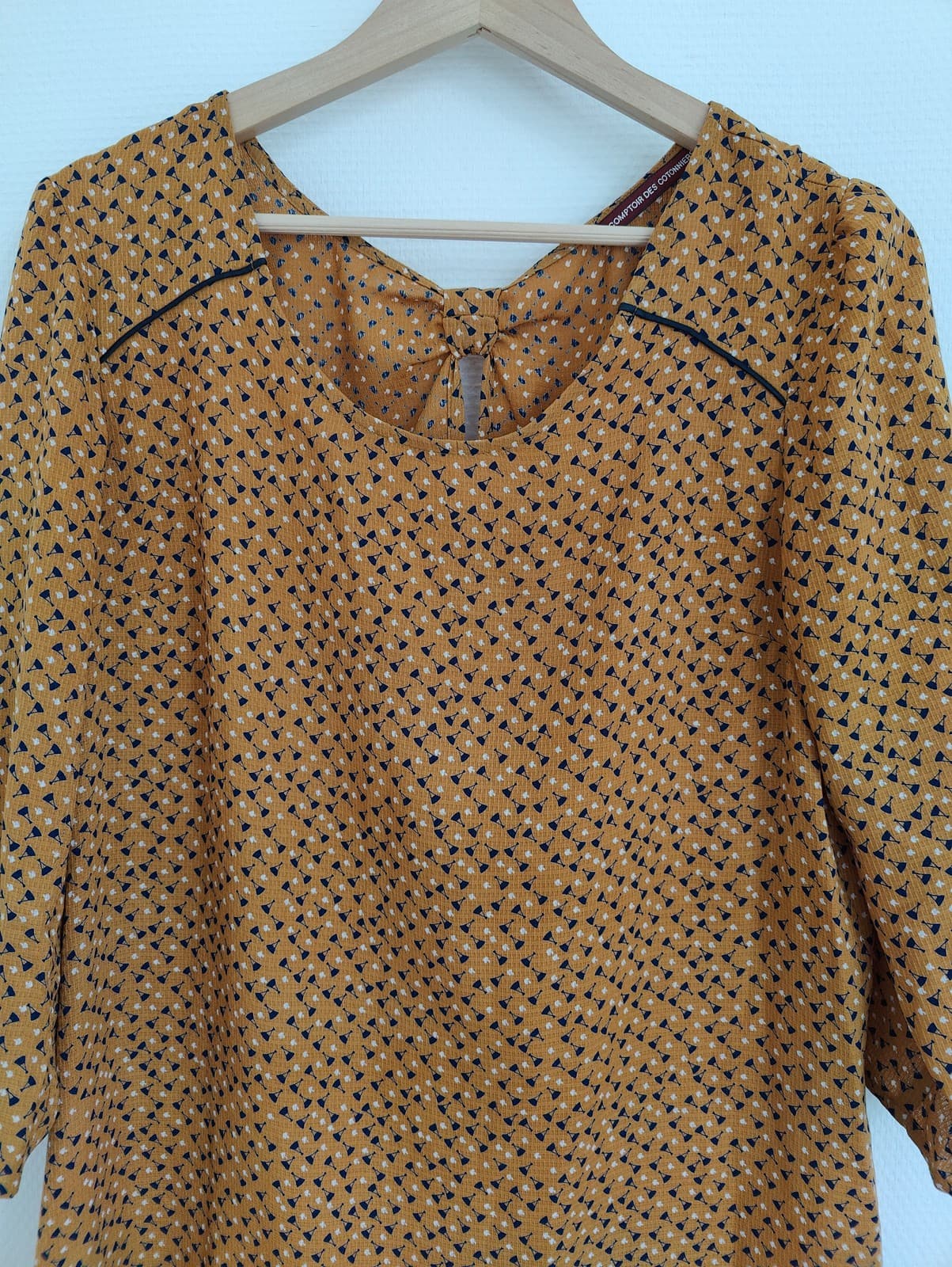 Robe imprimée graphique Comptoir des Cotonniers – Taille 42 — photo 2