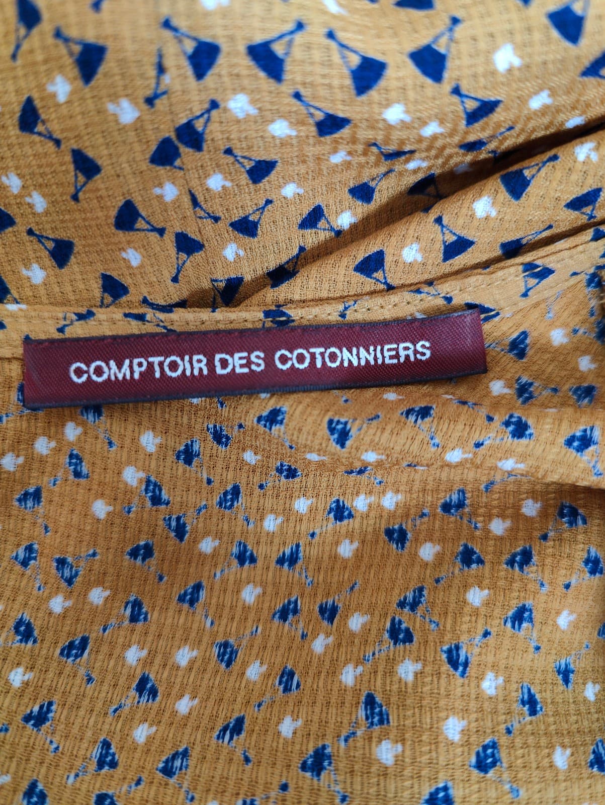 Robe imprimée graphique Comptoir des Cotonniers – Taille 42 — photo 5