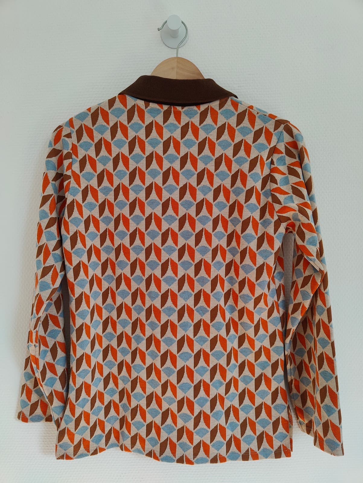 Gilet à motif géométrique rétro Pull&Bear – Taille S — photo 5