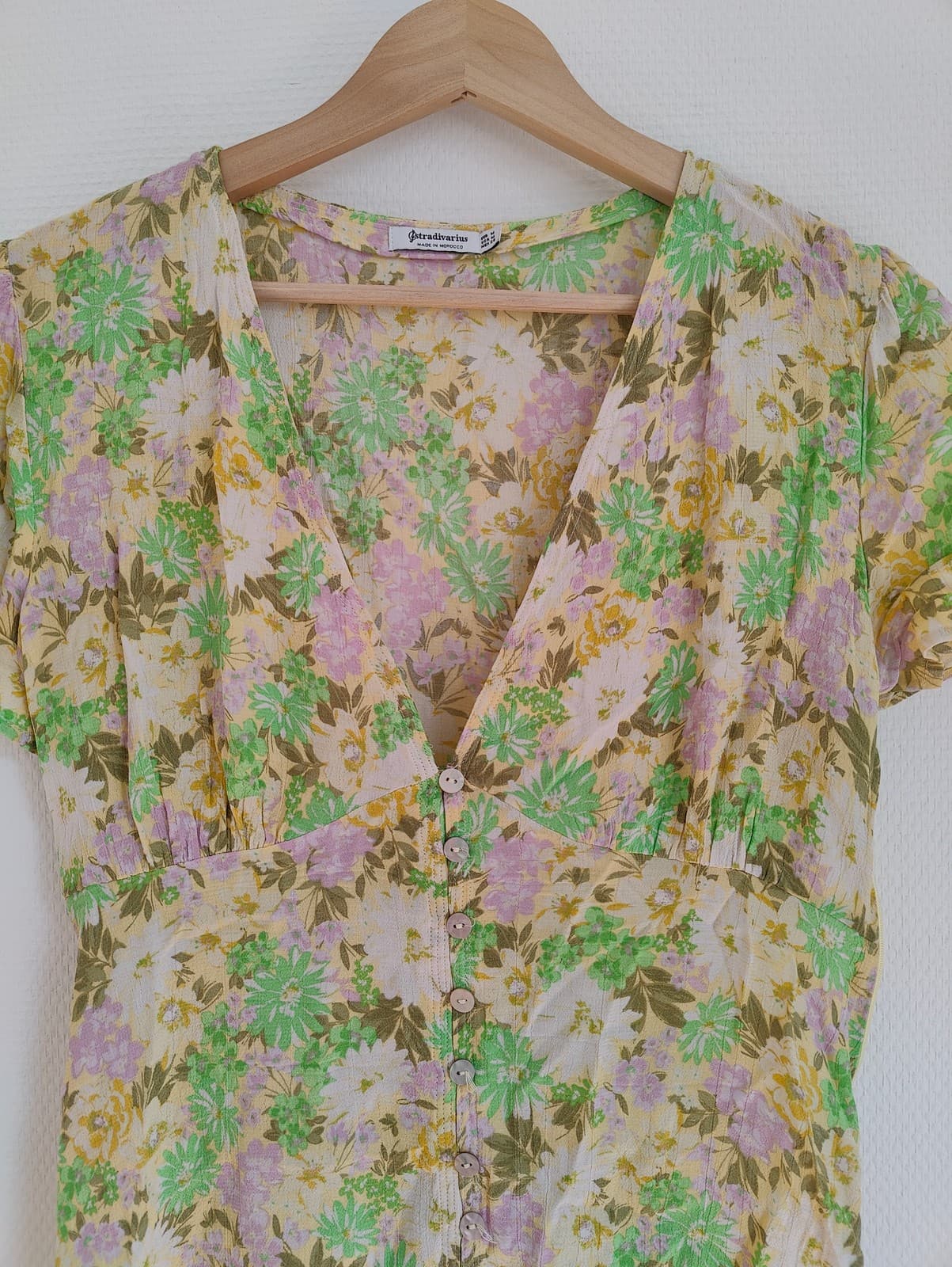 Robe courte Stradivarius à imprimé floral – Taille M — photo 2