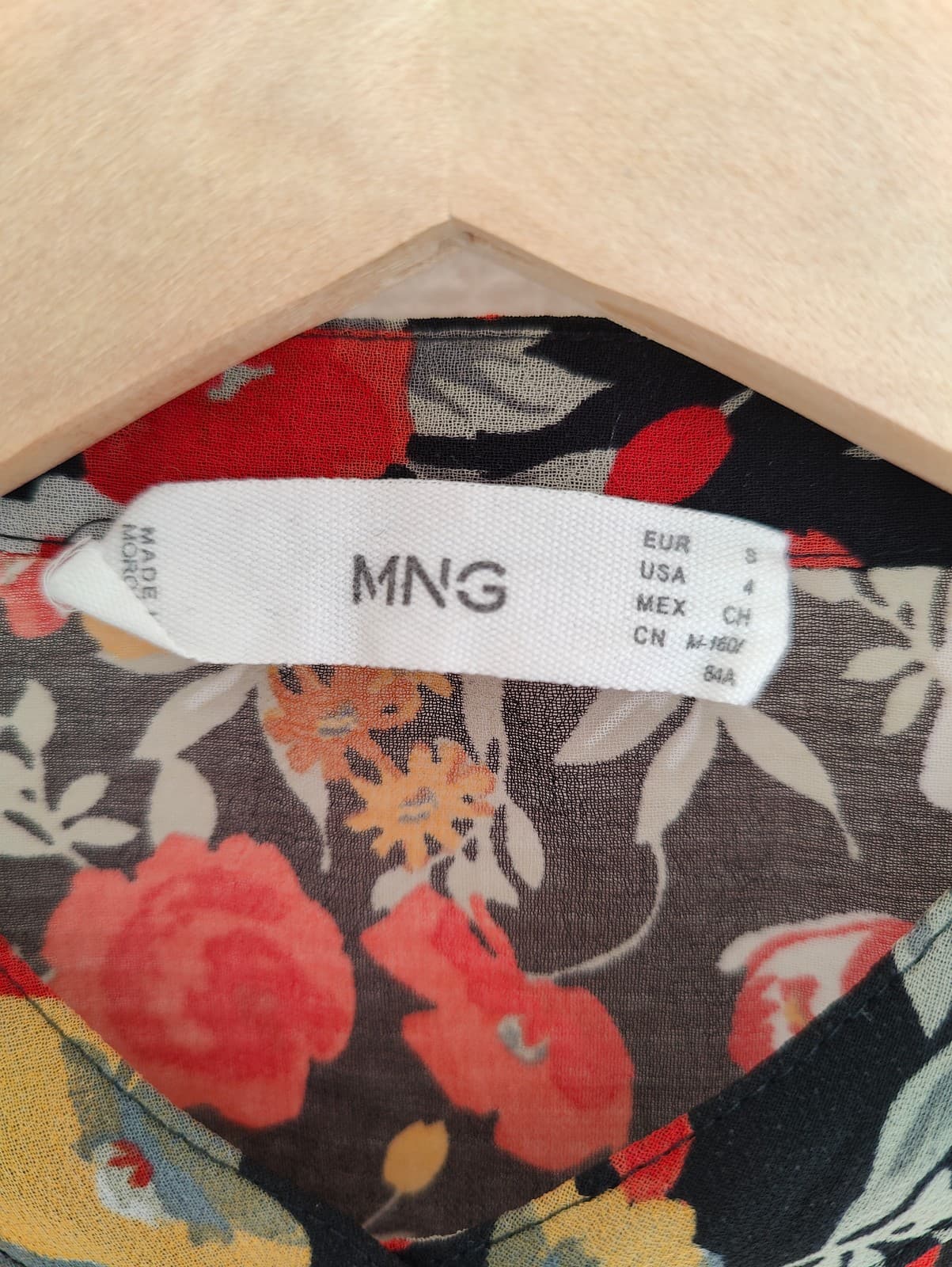 Chemise Mango fluide à imprimé floral – Taille S — photo 4