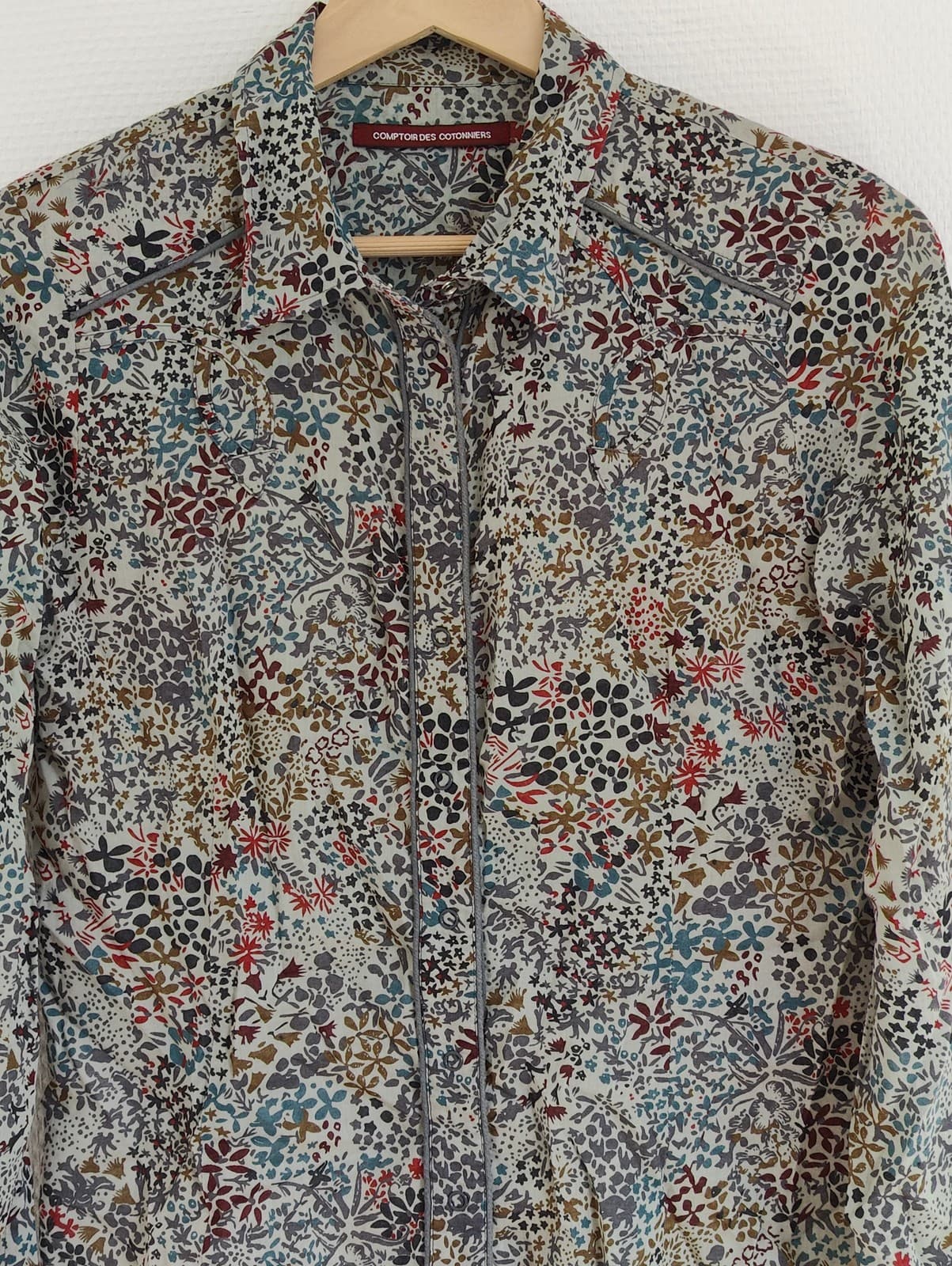 Chemise Comptoir des Cotonniers à imprimé floral – Taille 40 — photo 2