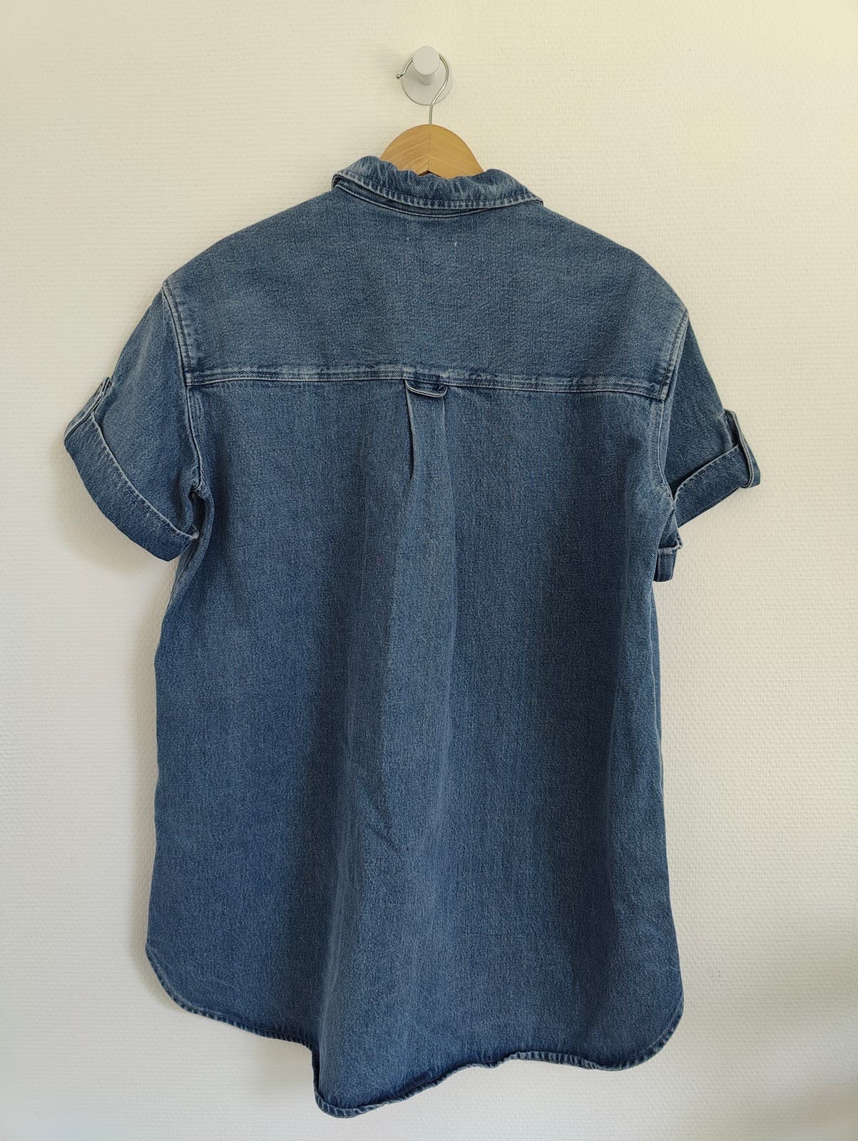 Robe en jean manches courtes Sézane – Taille M — photo 3