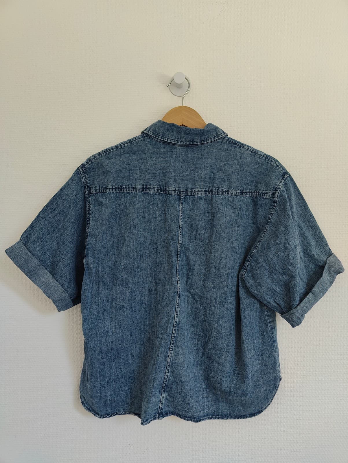 Chemise en jean manches courtes Zara – Taille XS — photo 4