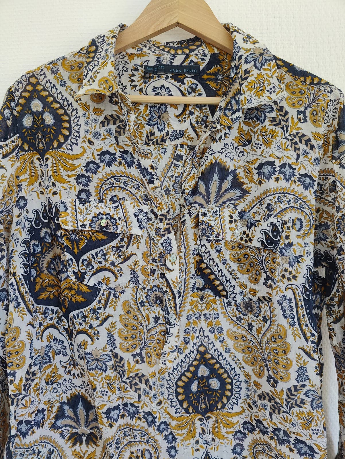 Chemisier Zara à  imprimé cachemire – Taille XL — photo 2