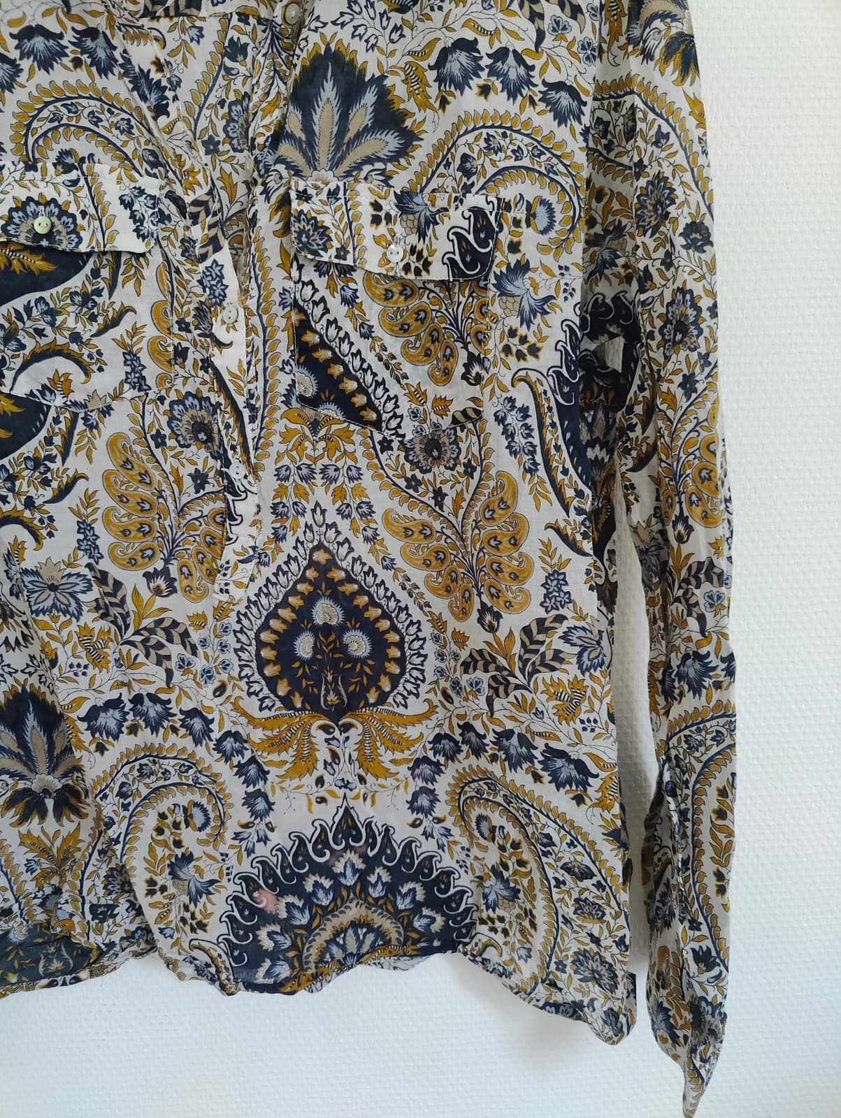 Chemisier Zara à  imprimé cachemire – Taille XL — photo 3