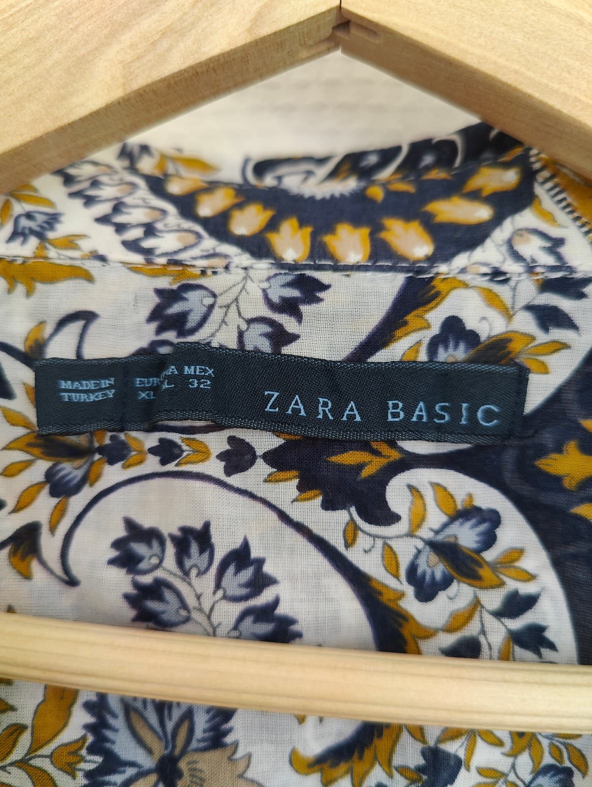 Chemisier Zara à  imprimé cachemire – Taille XL — photo 4